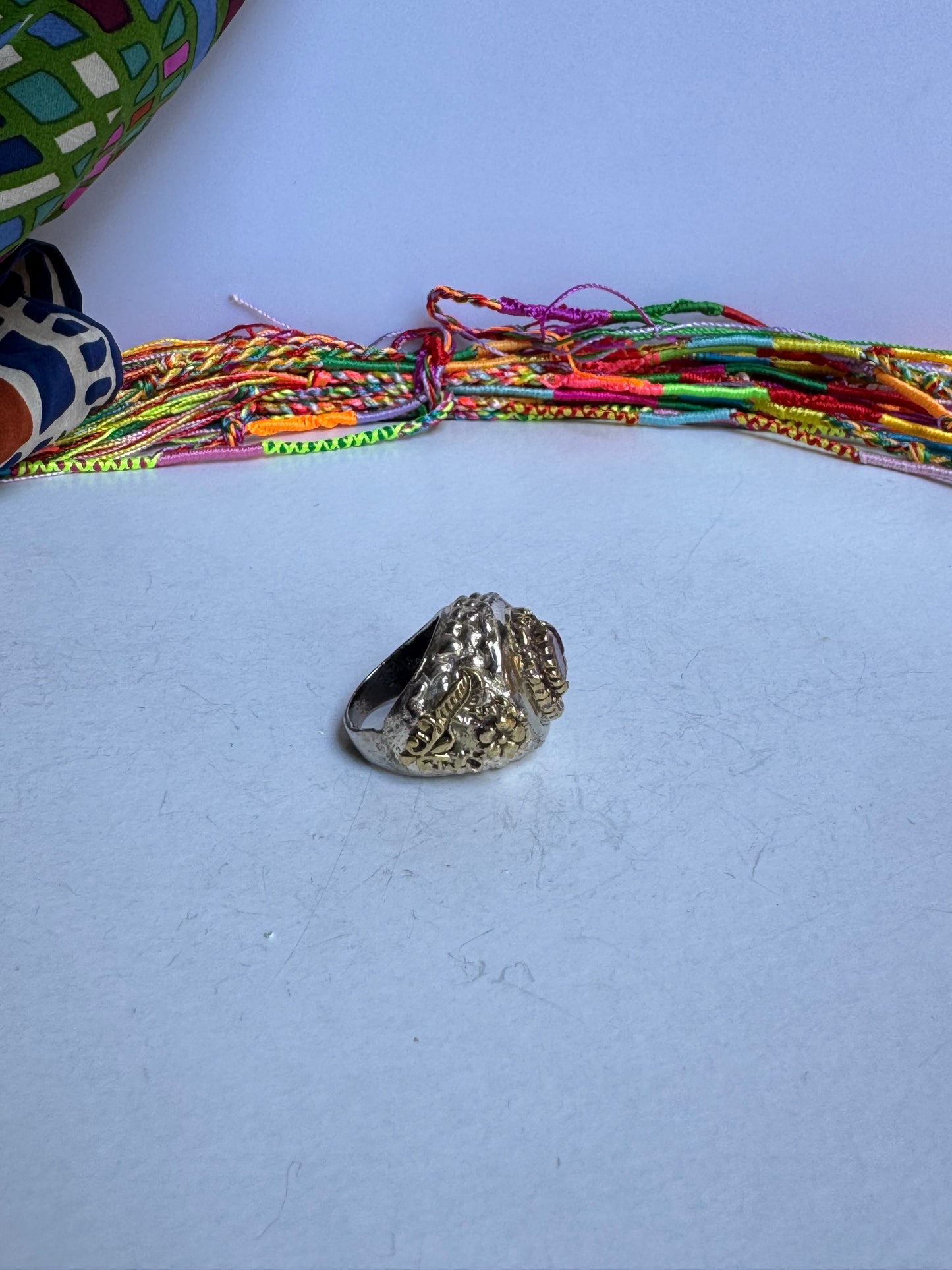 Anello design vintage misura 18