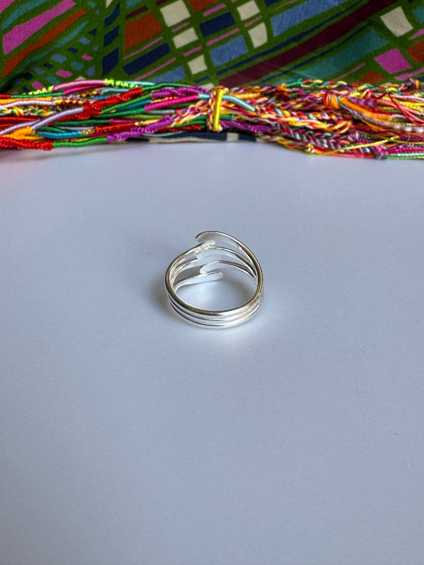 Ringschiene aus 925er Silber, Größe 22/23 – Z68