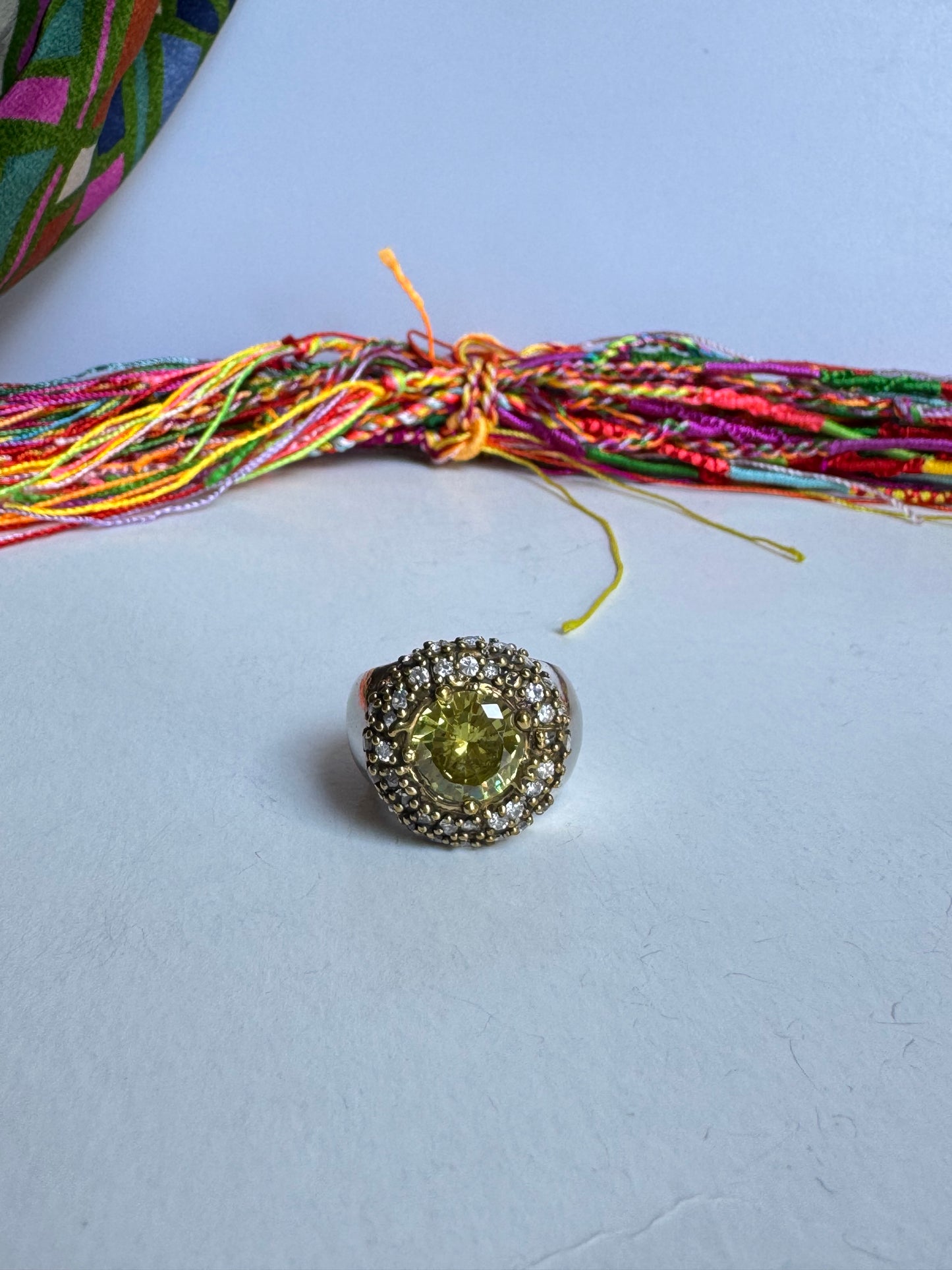 Anello design vintage misura 17