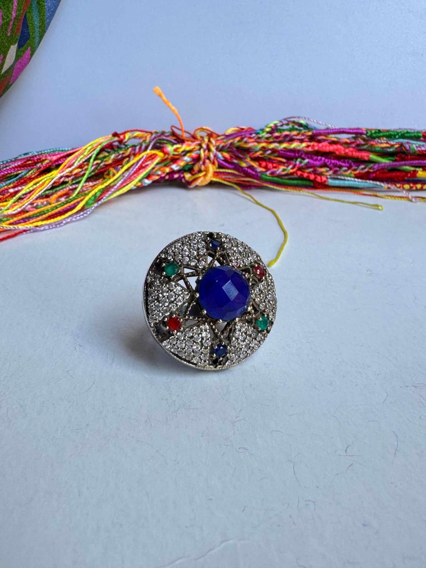 Anello design vintage misura 21