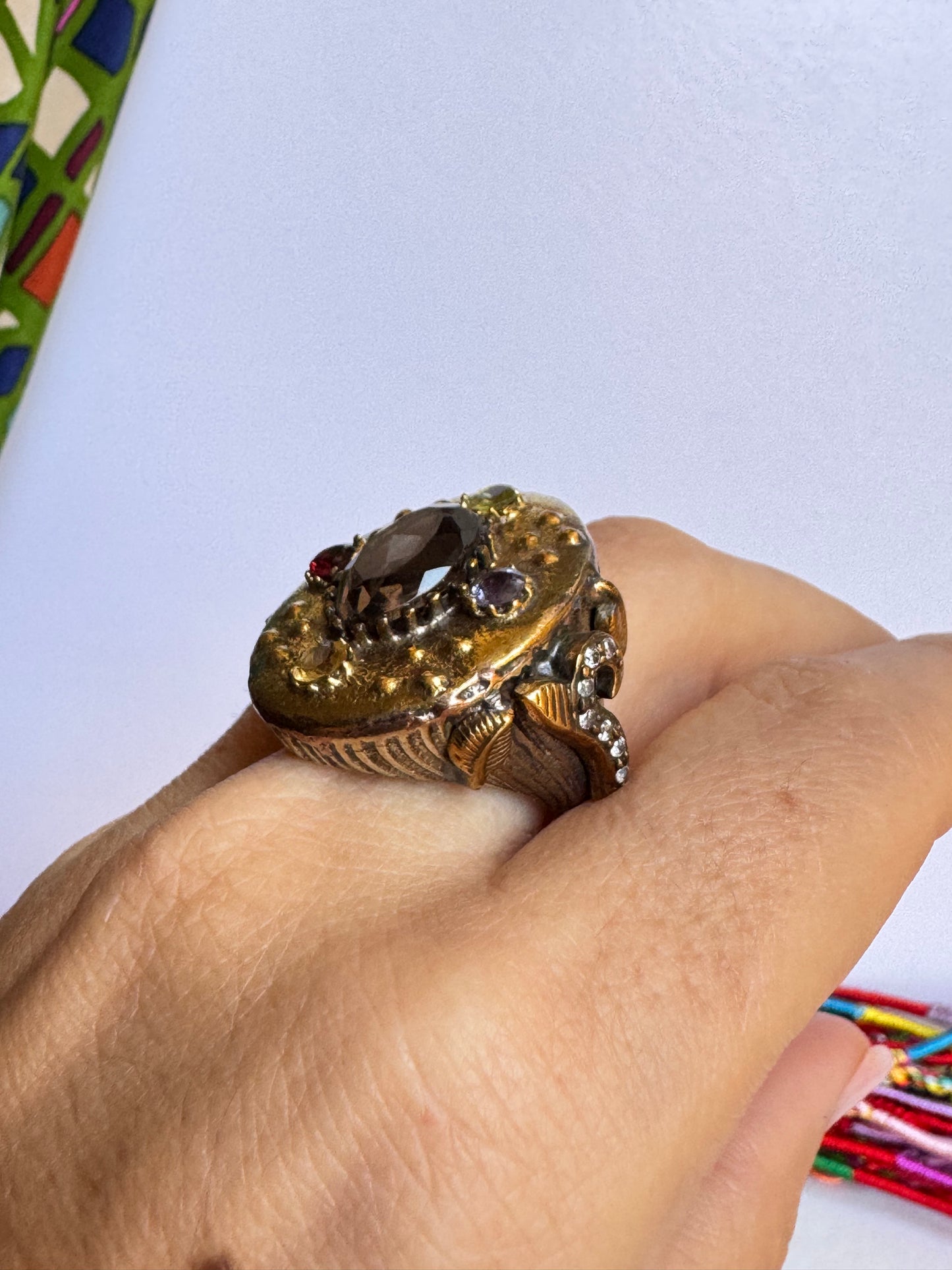 Anello design vintage misura 18/19