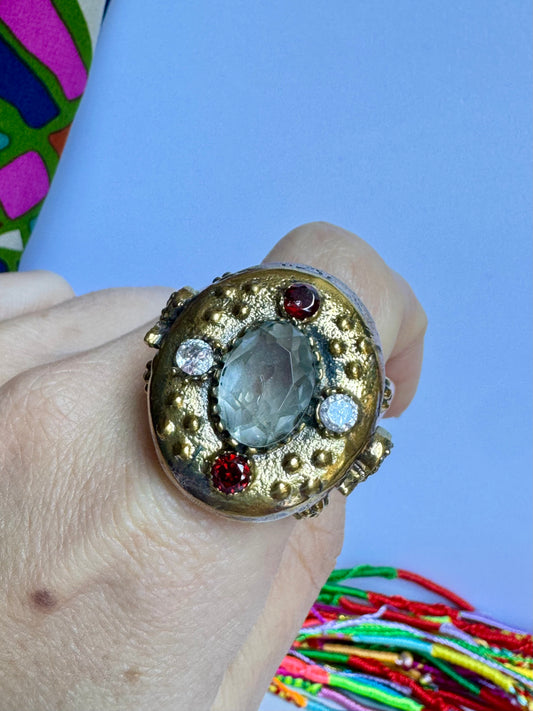 Anello design vintage misura 20