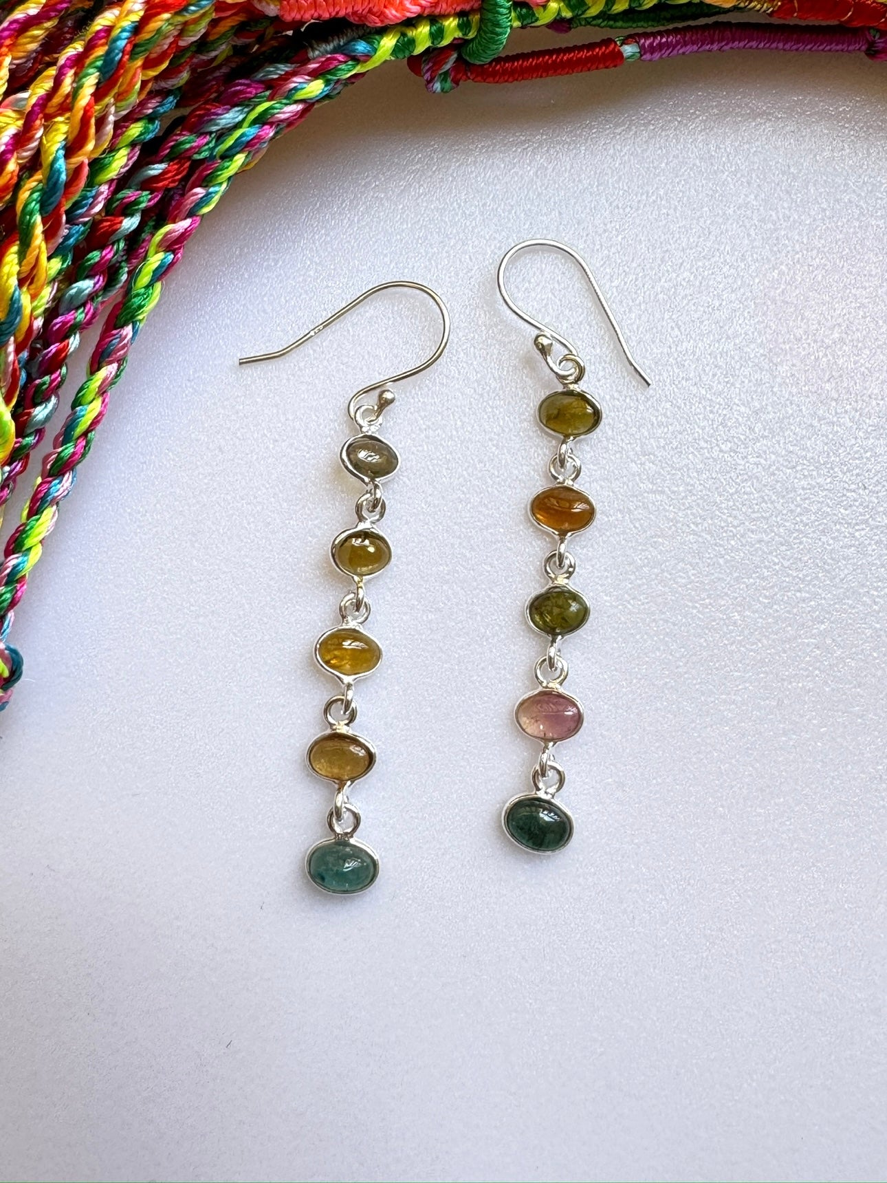 TO11 tourmaline 925 silver earrings