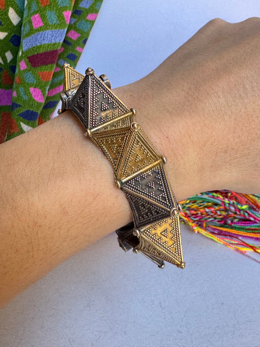 Bracciale bangle argentato