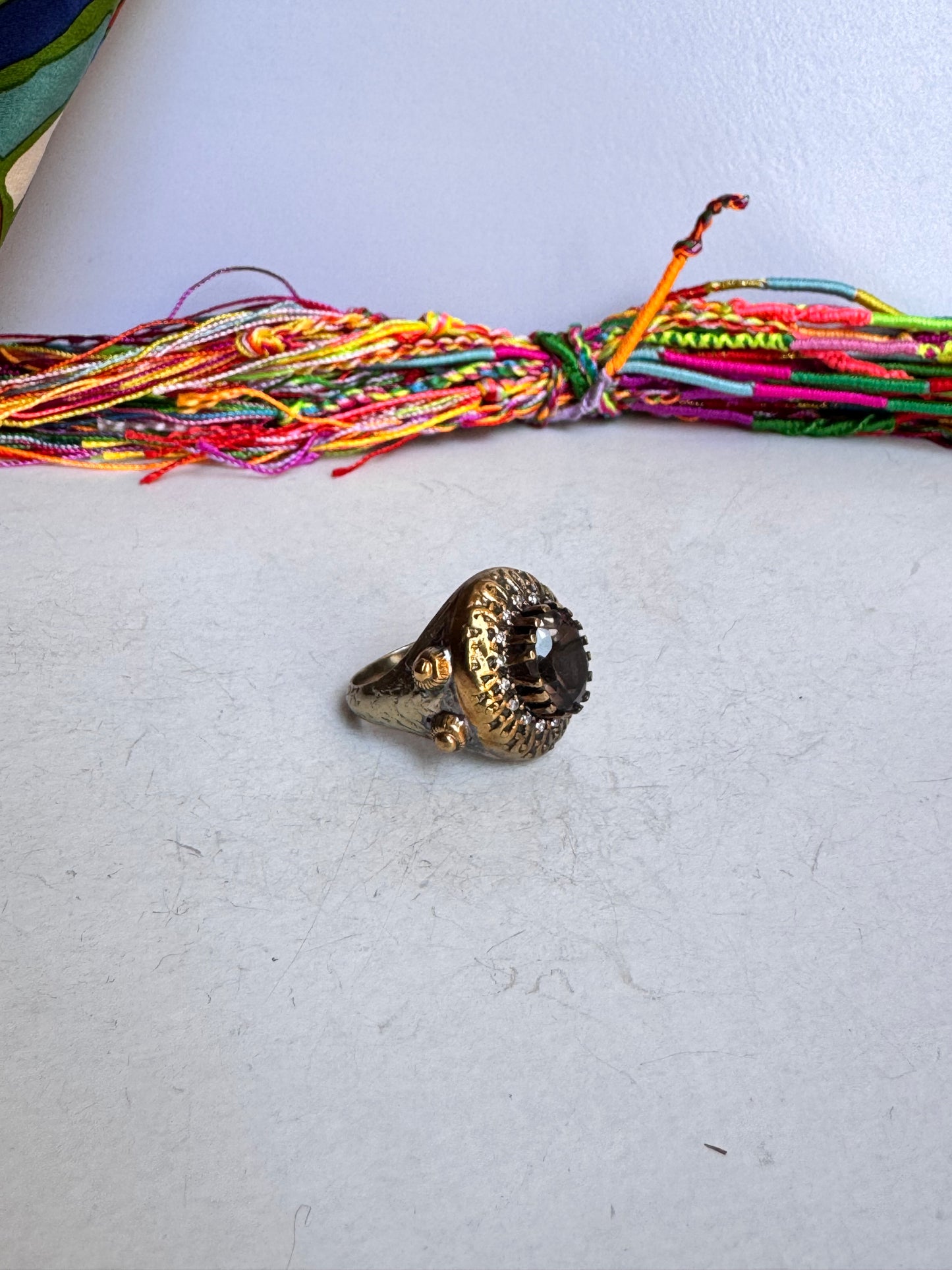 Anello design vintage misura 20