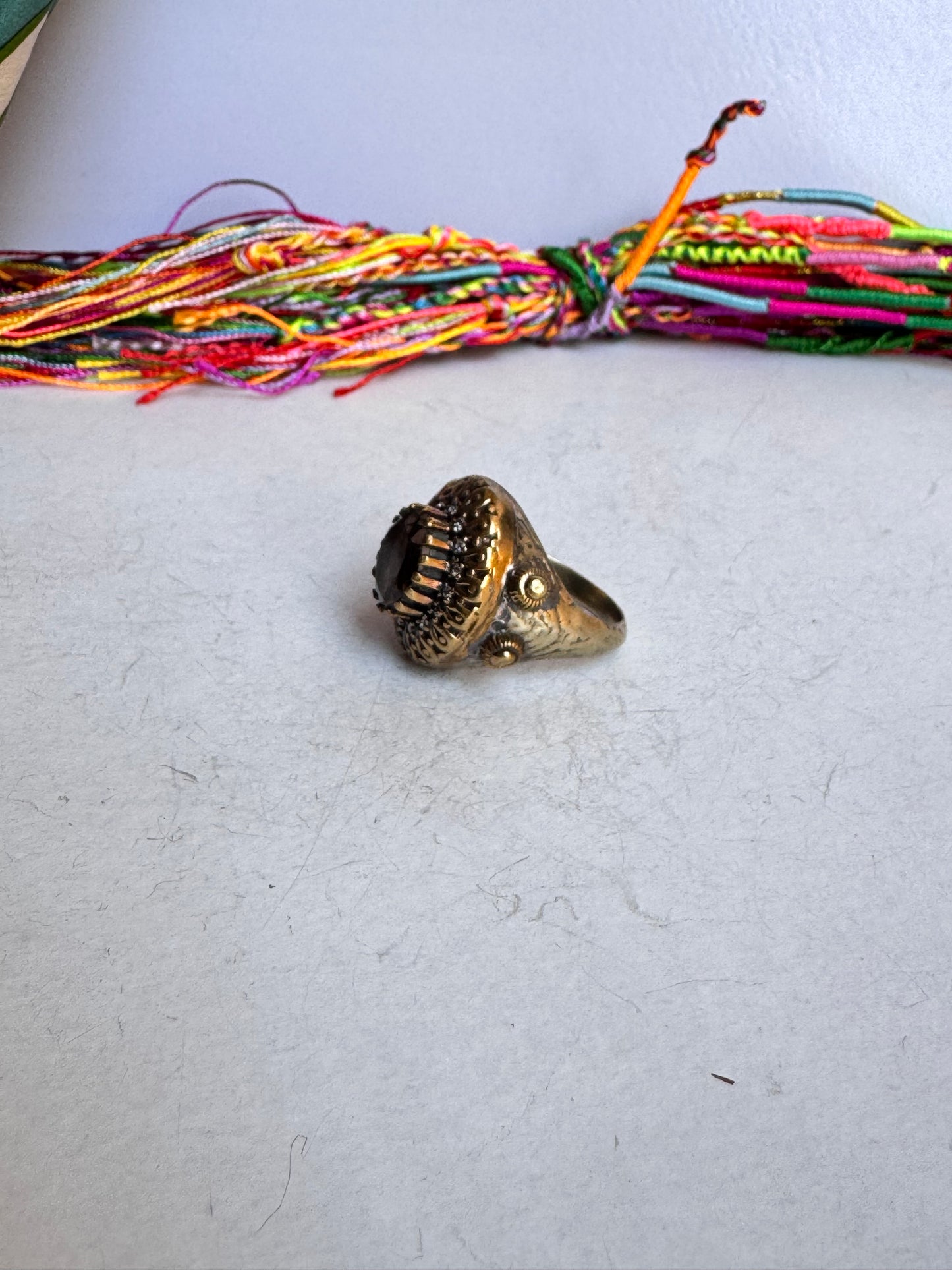 Anello design vintage misura 20