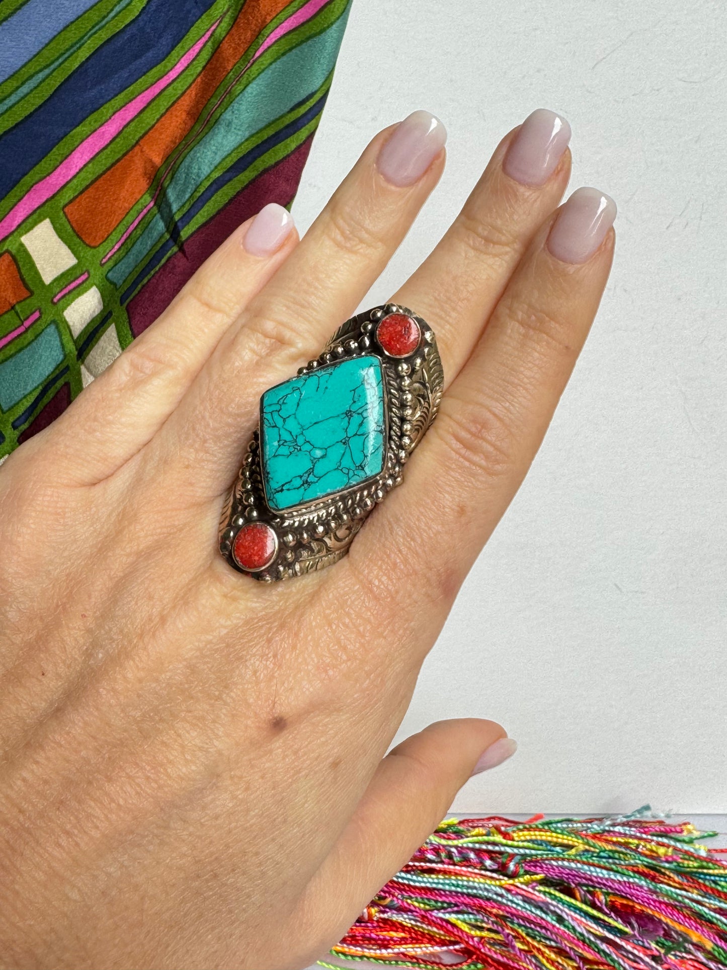 Anello nepalese vintage