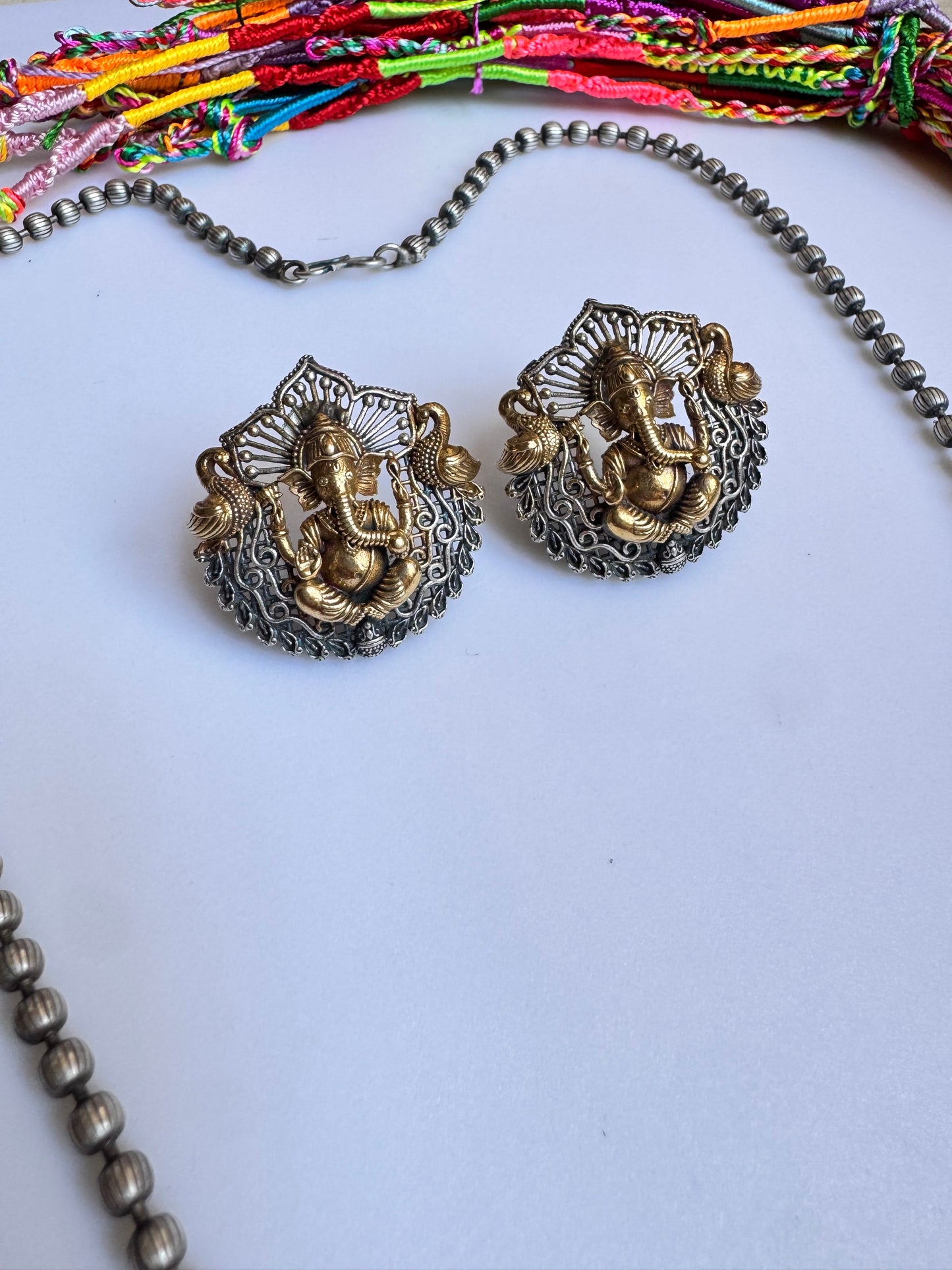Set di Gioielli Tradizionale Indiano Ganesha