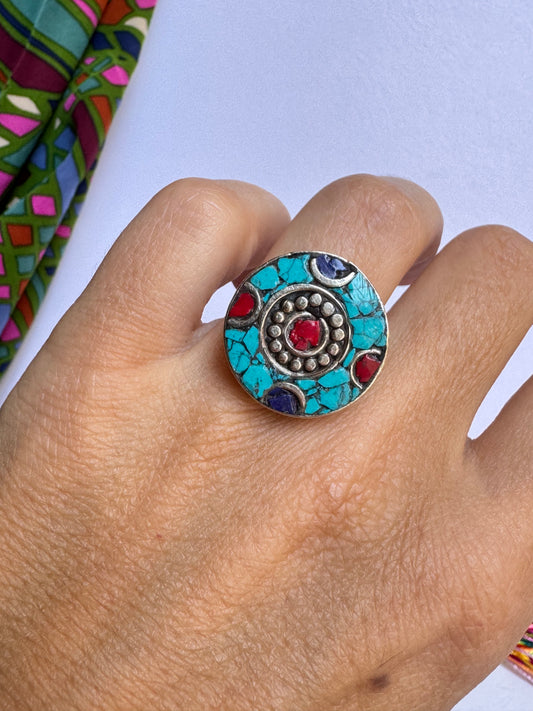 Anello nepalese misura 13 regolabile