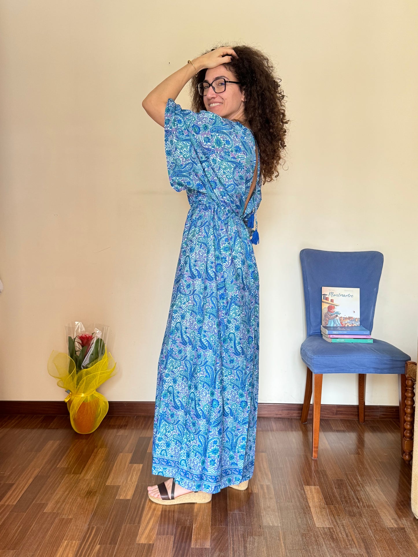 V20 boho long dress