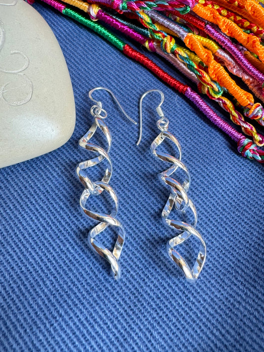 925 T10 silver earrings