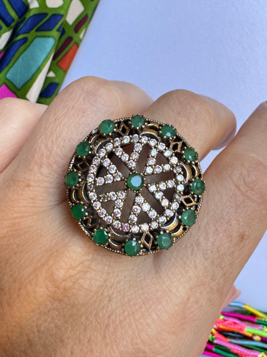 Anello design vintage misura 15
