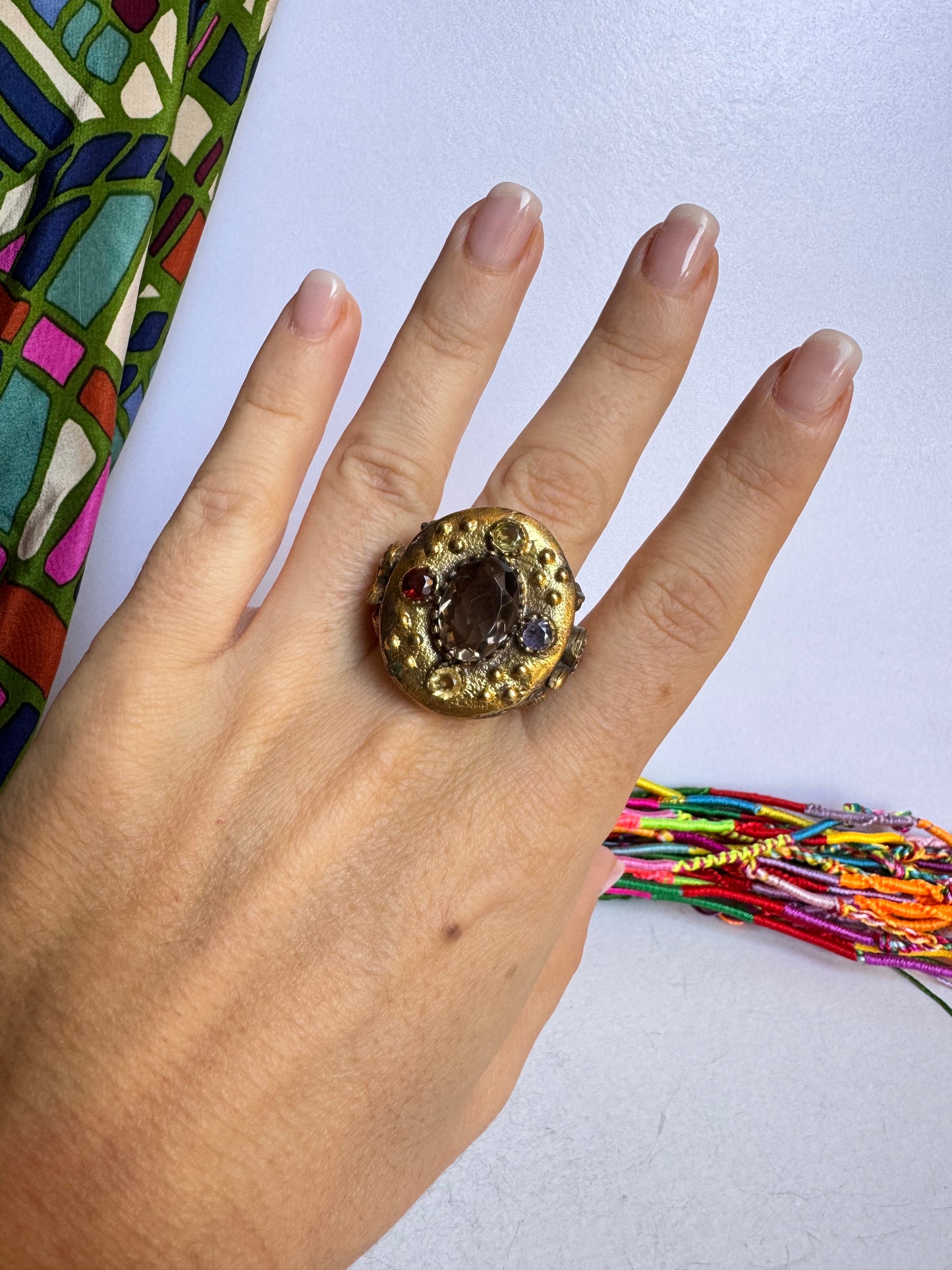 Anello design vintage misura 18/19