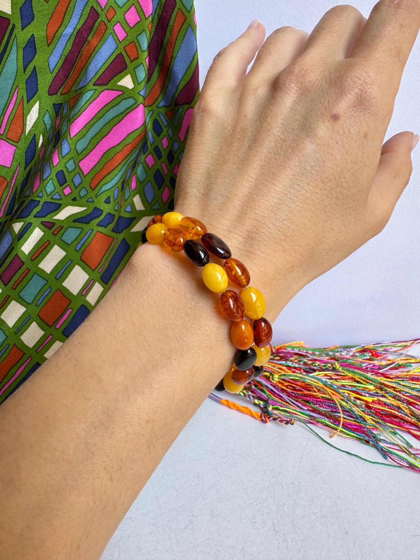 Bracciale ambra baltica 12AB