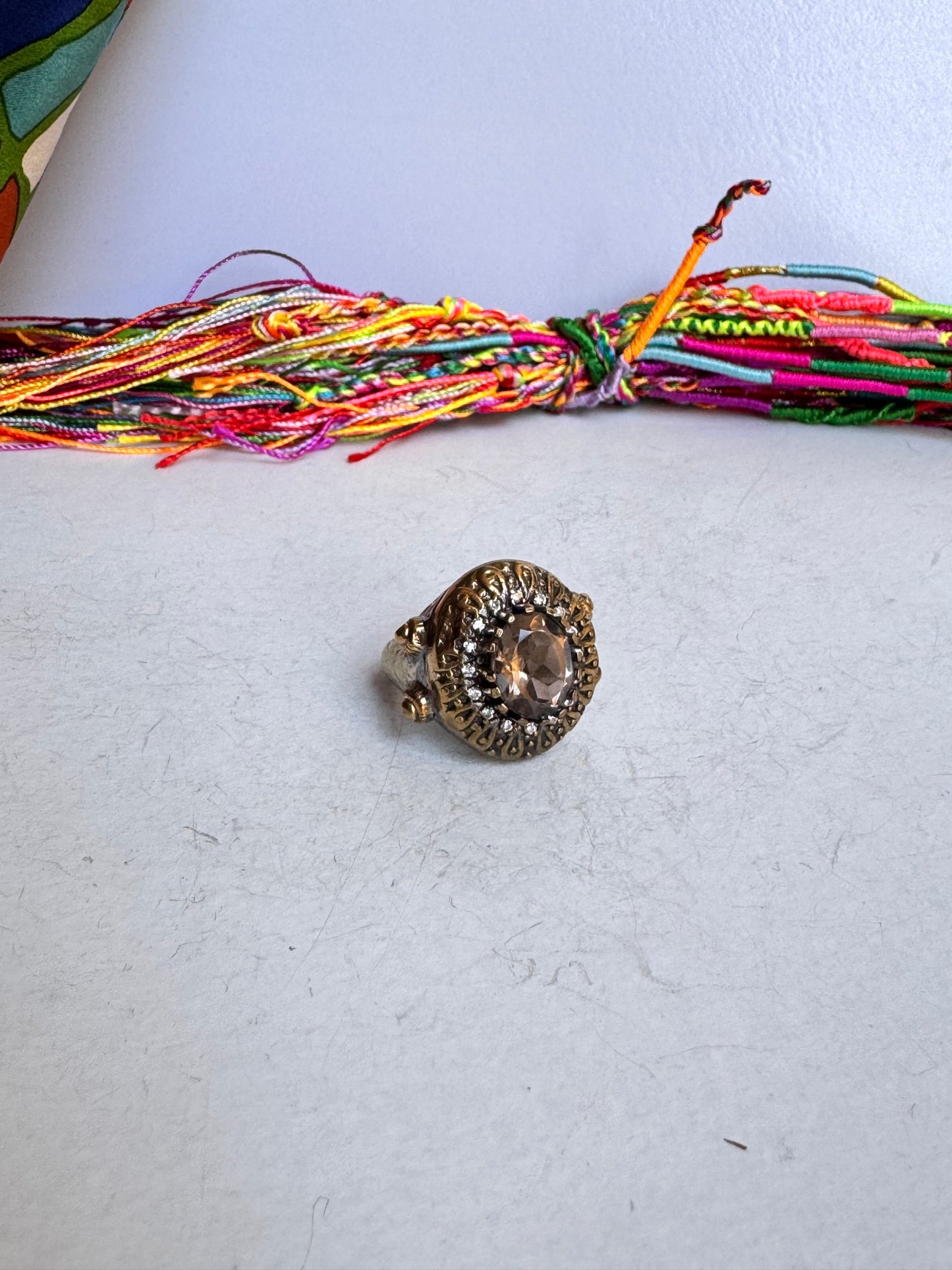 Anello design vintage misura 20