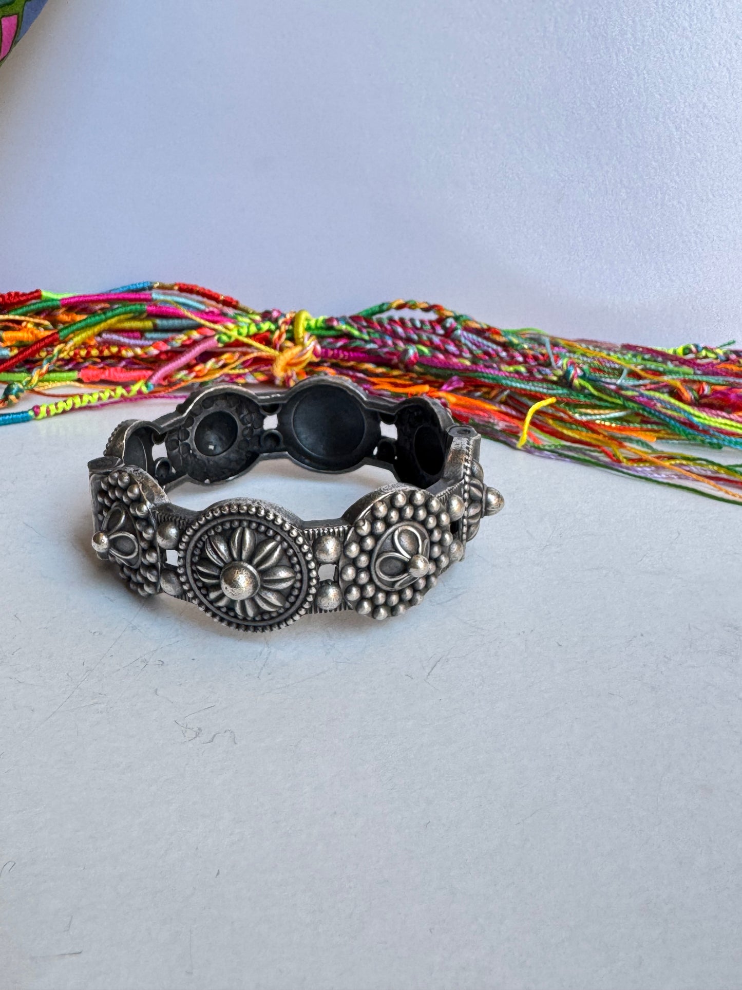 Bracciale bangle argentato