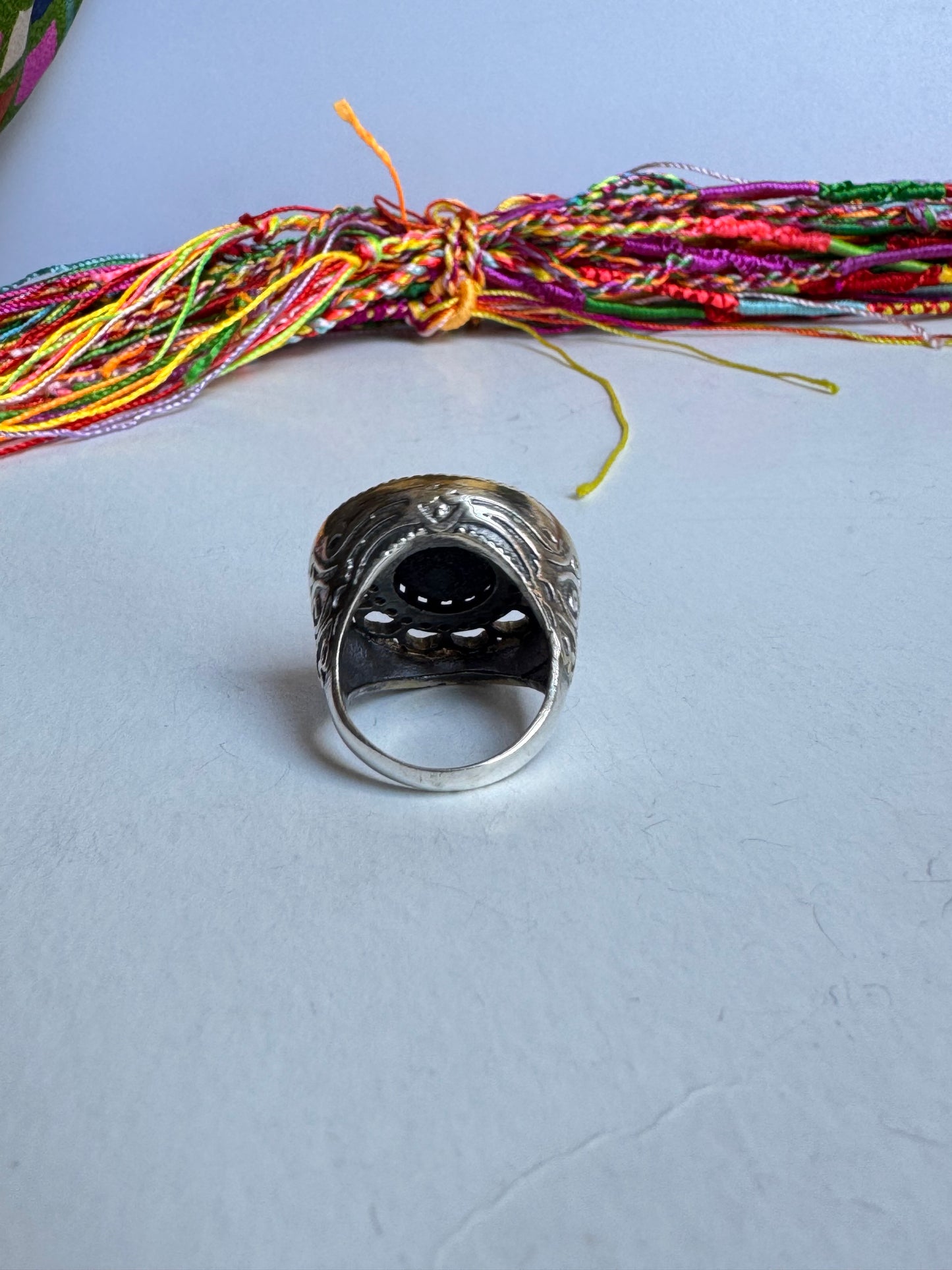 Anello design vintage misura 14