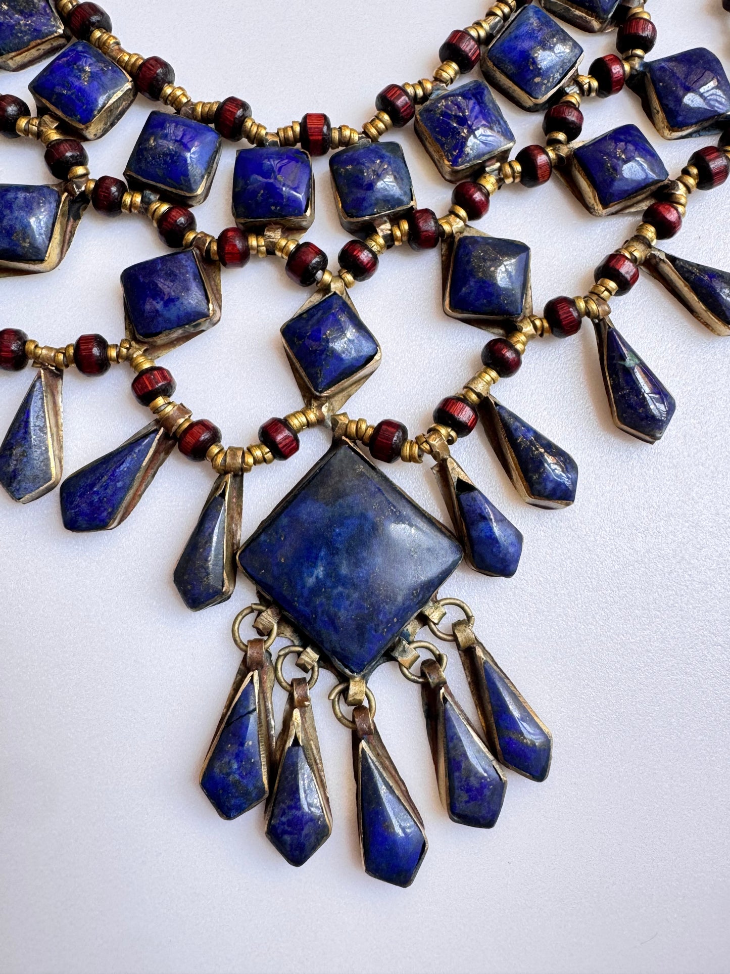 Collana vintage Lapislazzuli