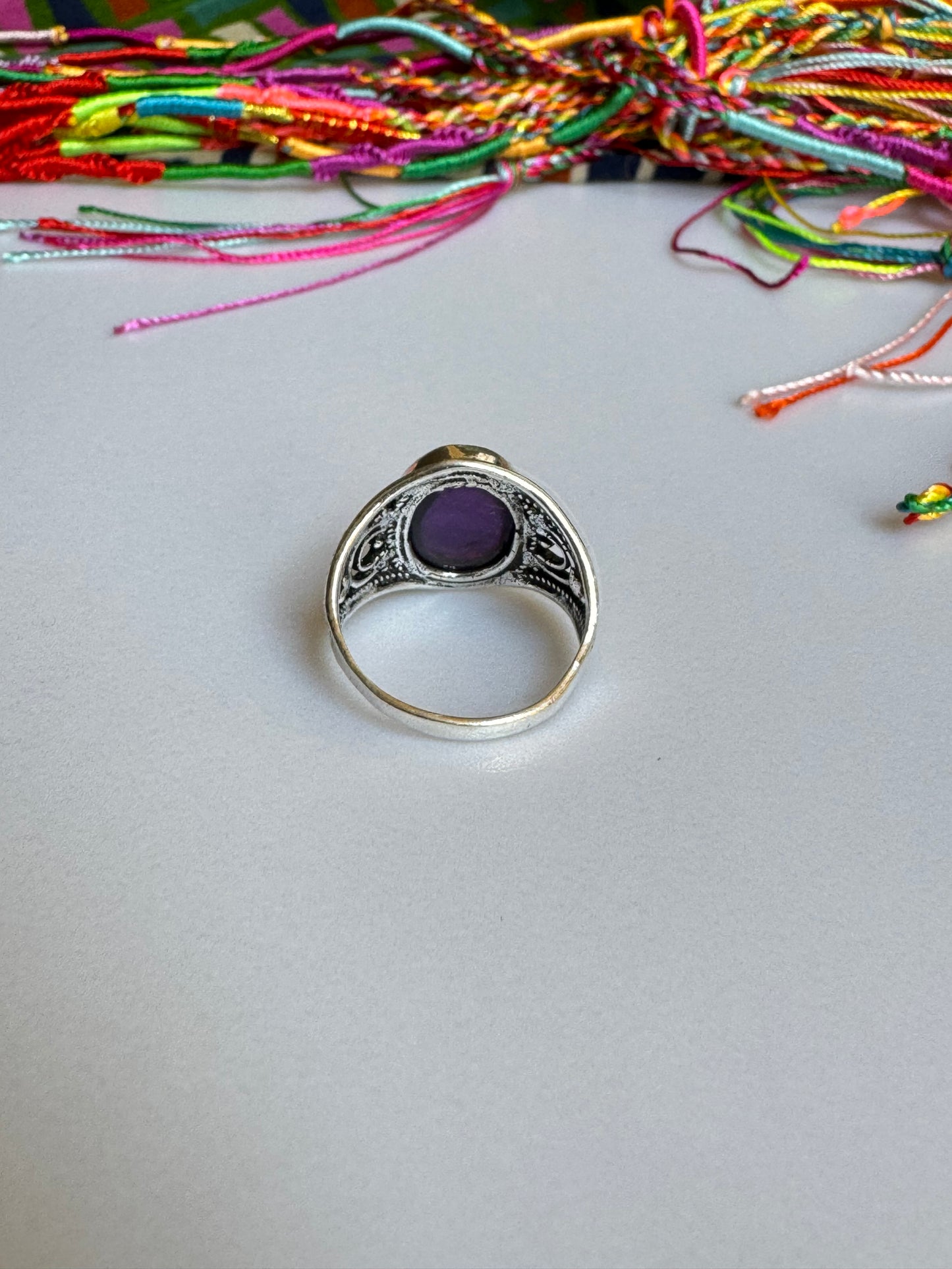 Amethyst Silver Ring T83