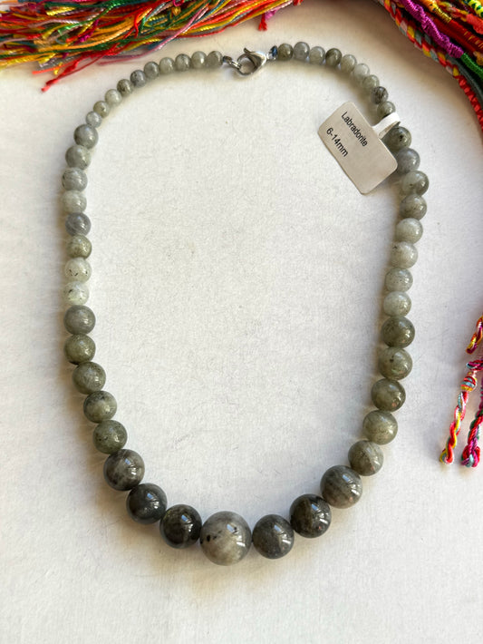 Labradorite necklace