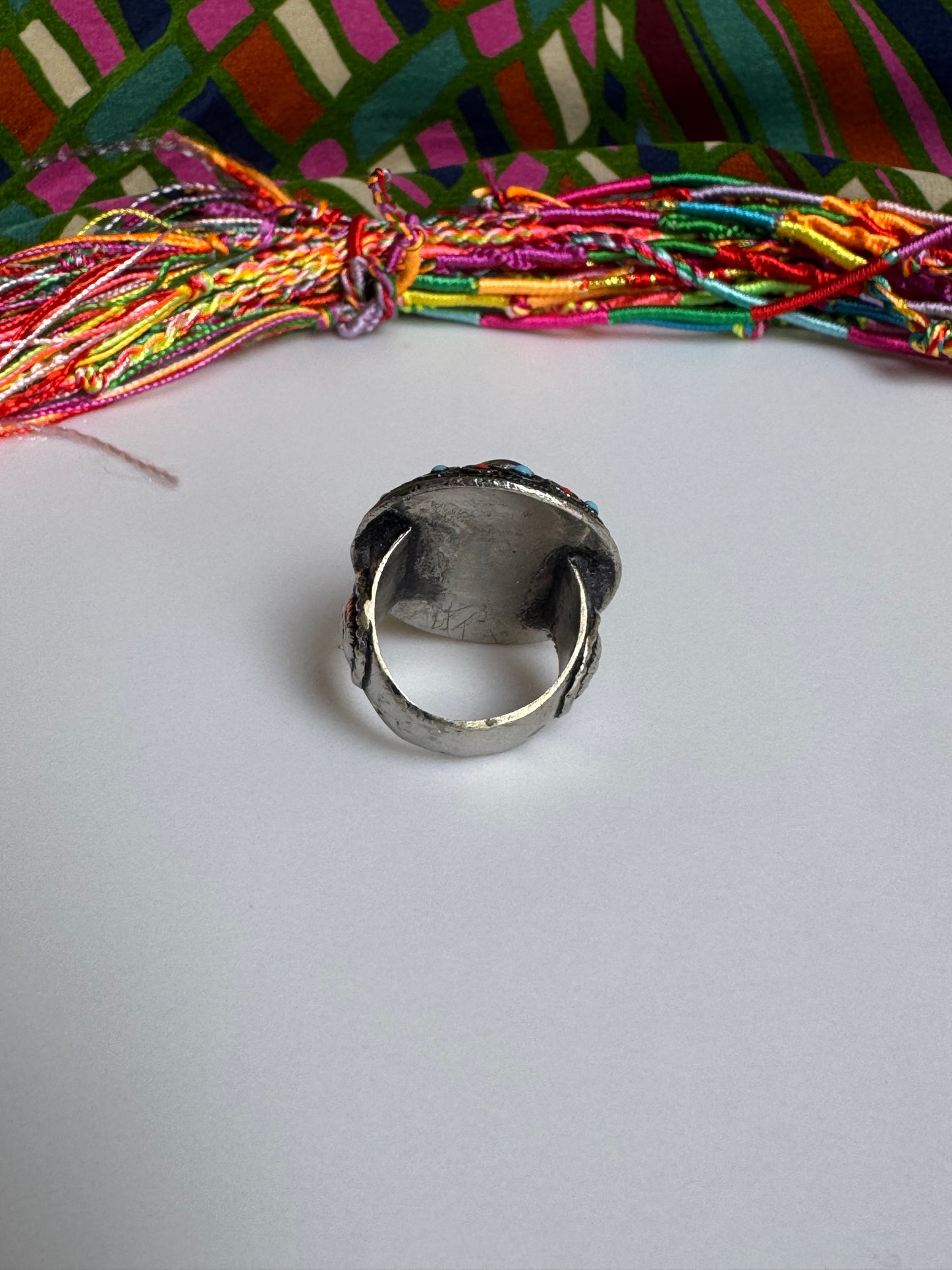 Anello antico pietra dura lapislazzuli vintage