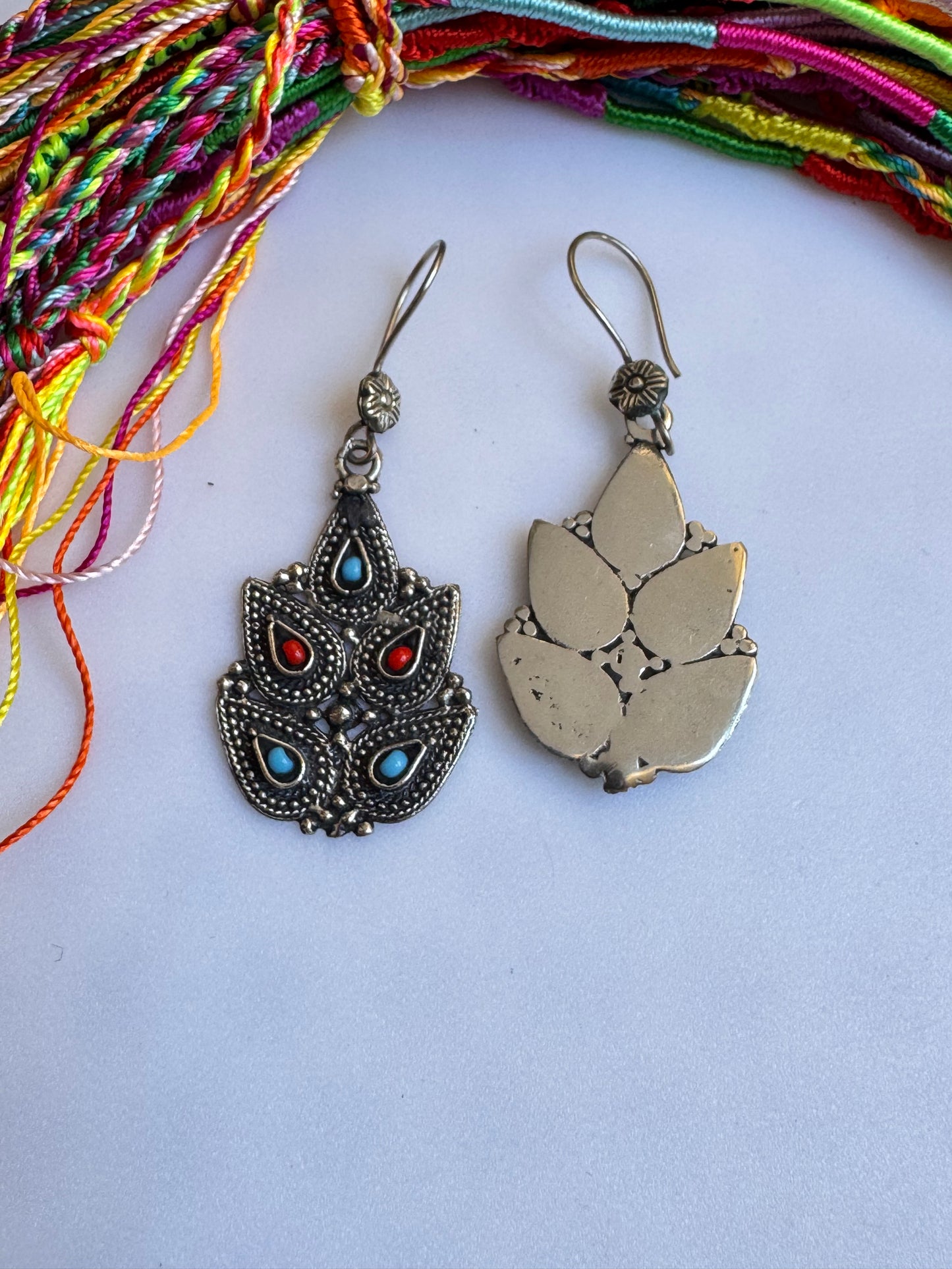 Orecchini antichi Fiore vintage