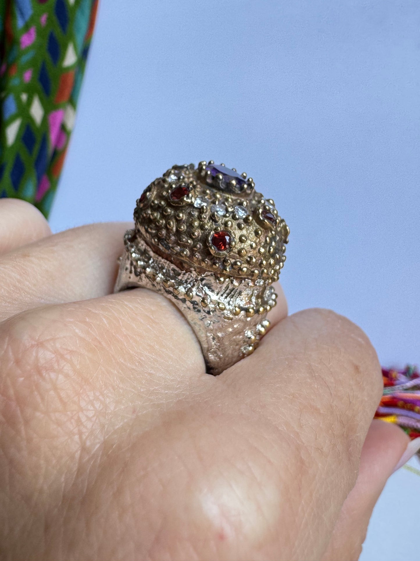 Anello design vintage misura 14