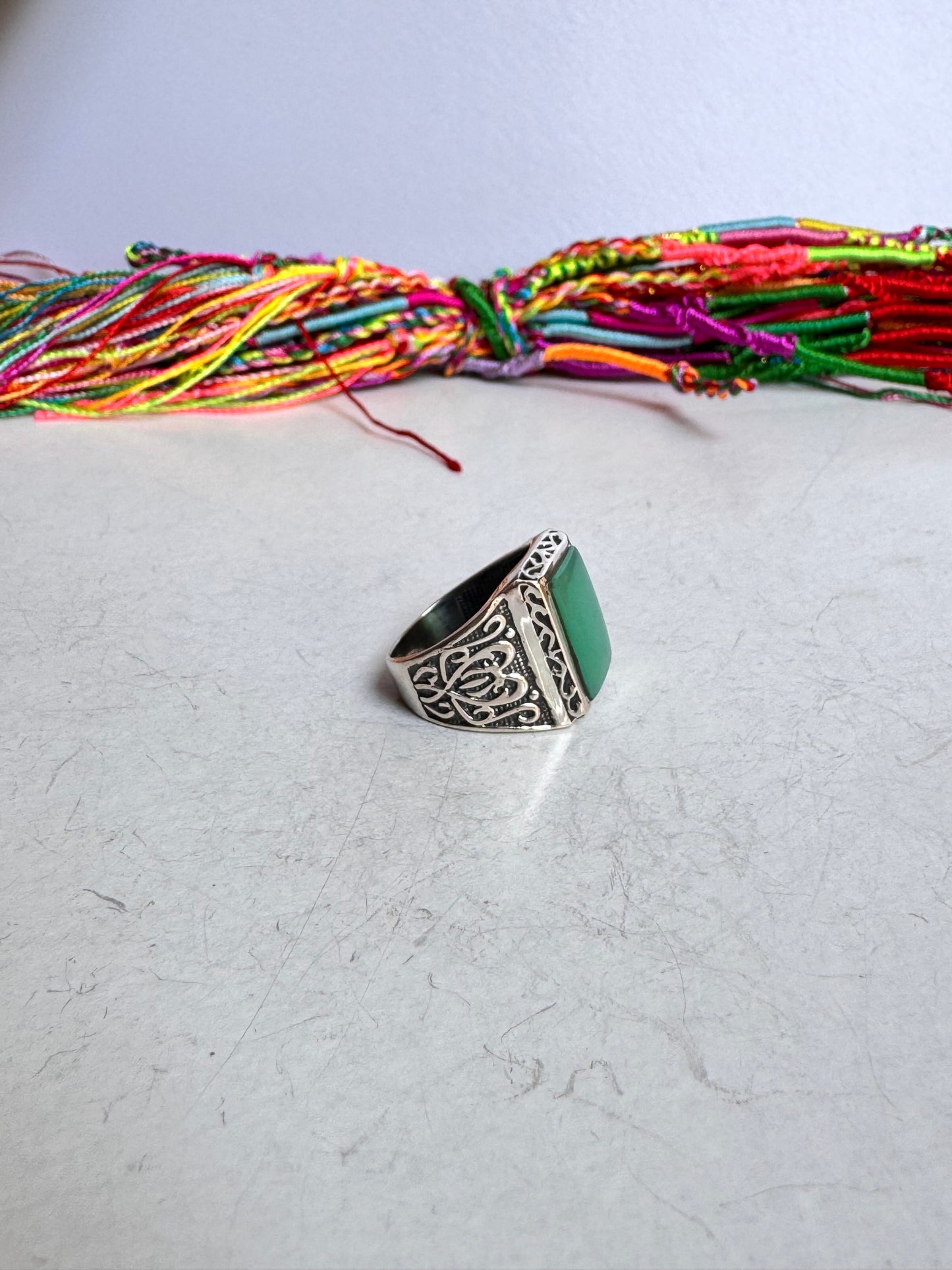 Anello argento 925 crisopasio misura 13/14 10V