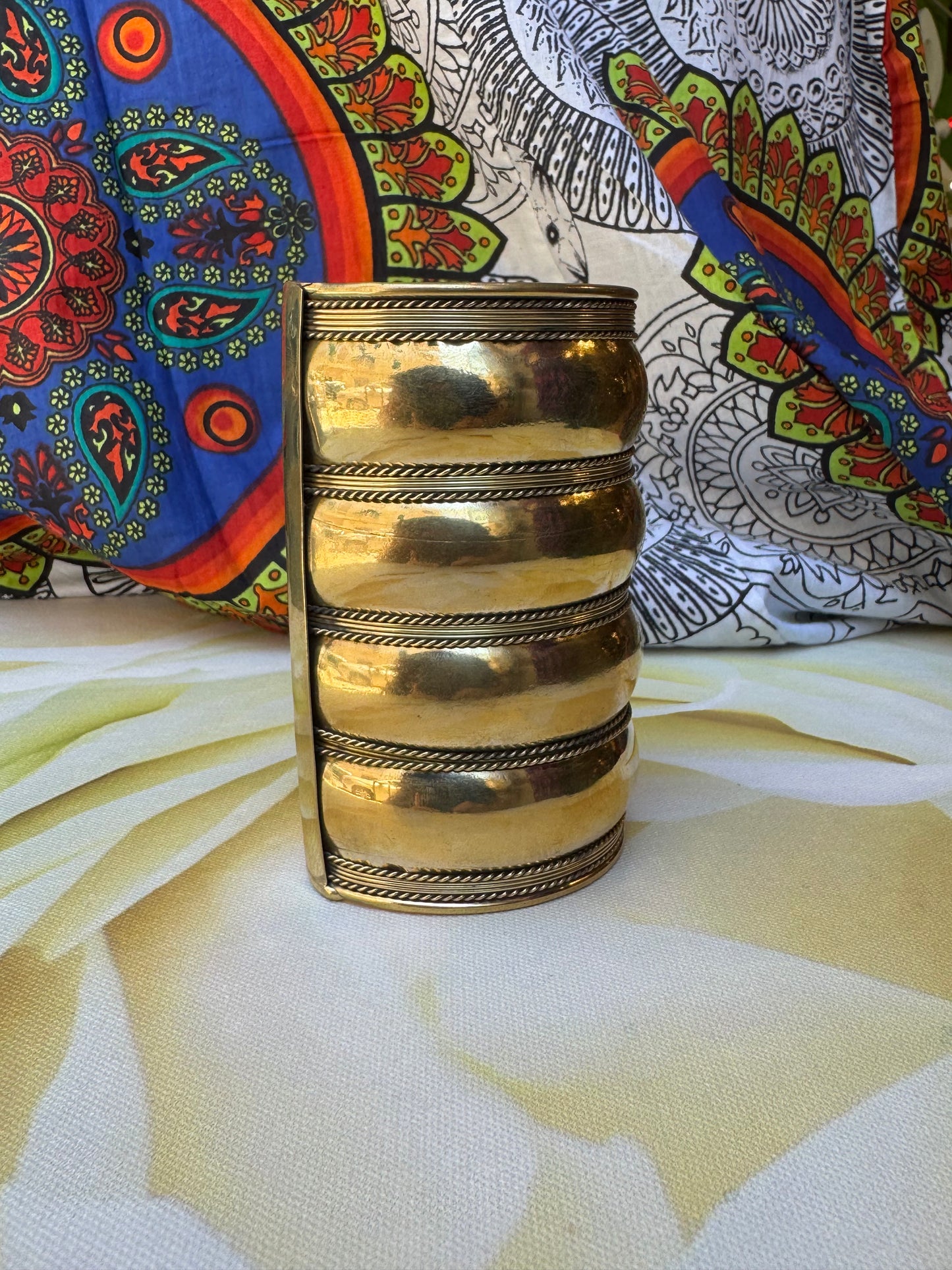 Golden bangle bracelet 7