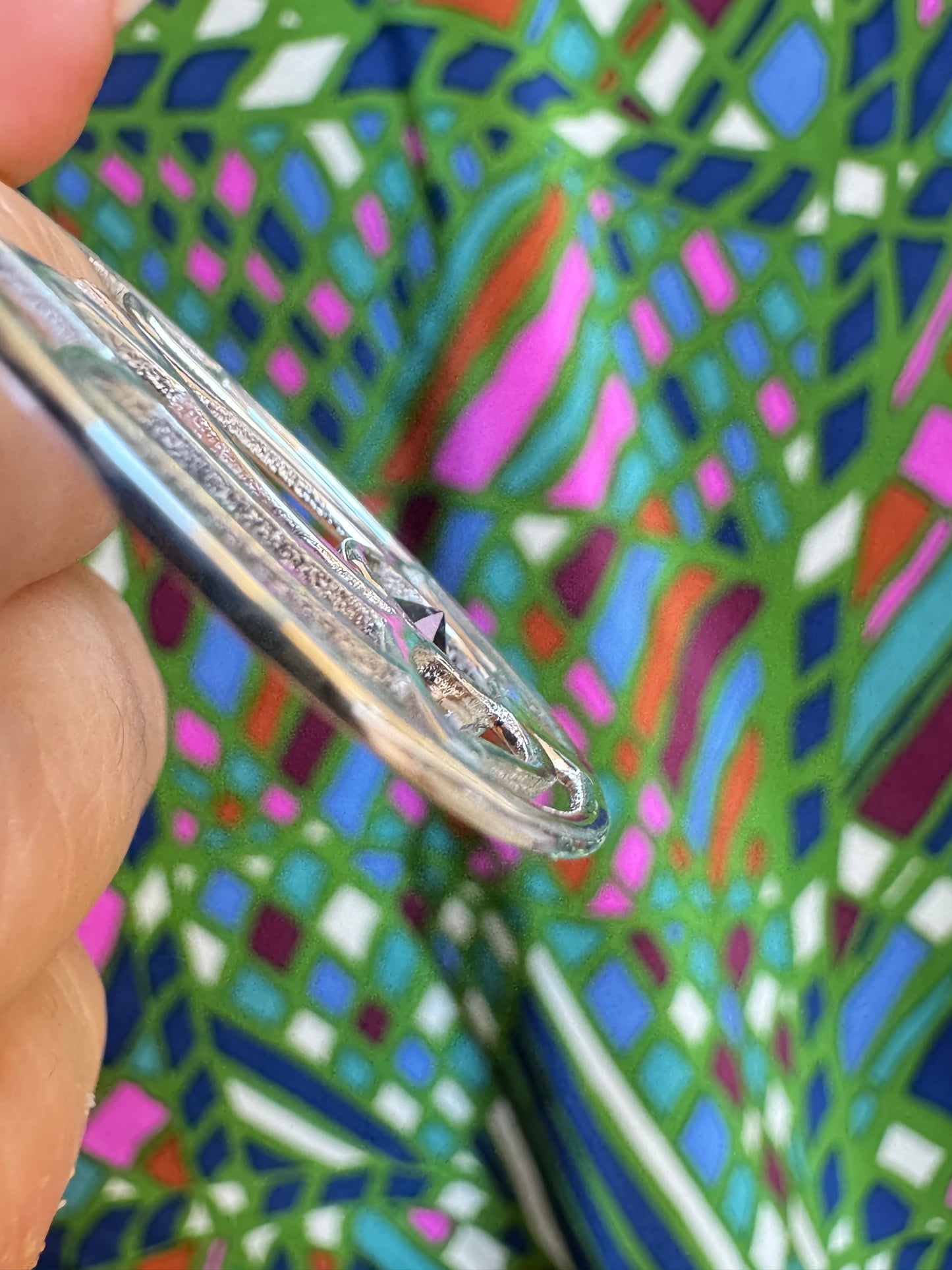 925 silver mystic stone pendant F33