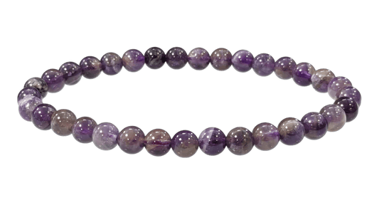 Armband Stretch Amethyst Edelsteine 6mm