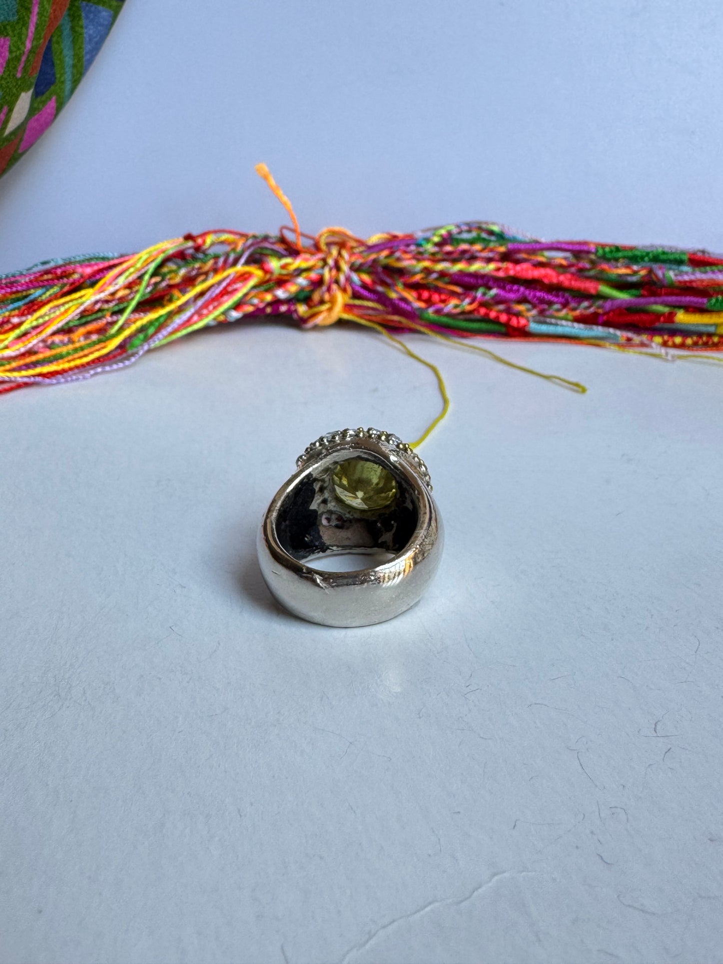 Anello design vintage misura 17