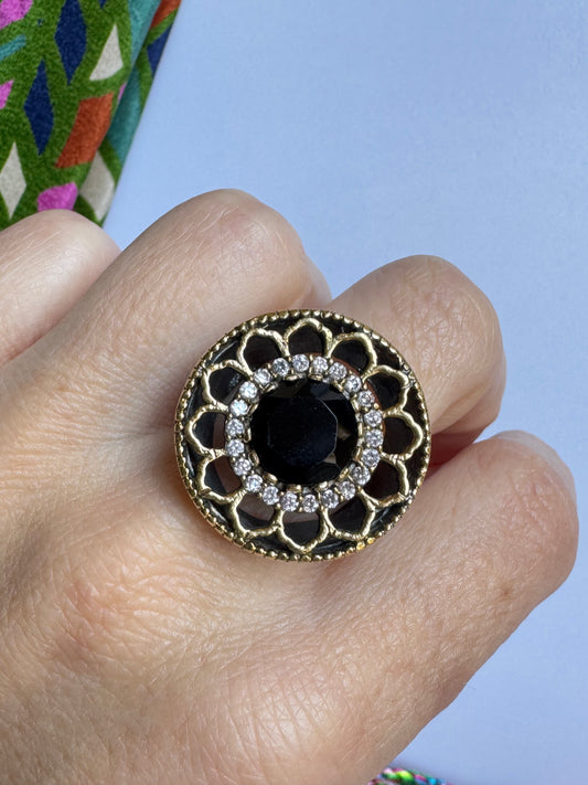 Anello design vintage misura 14