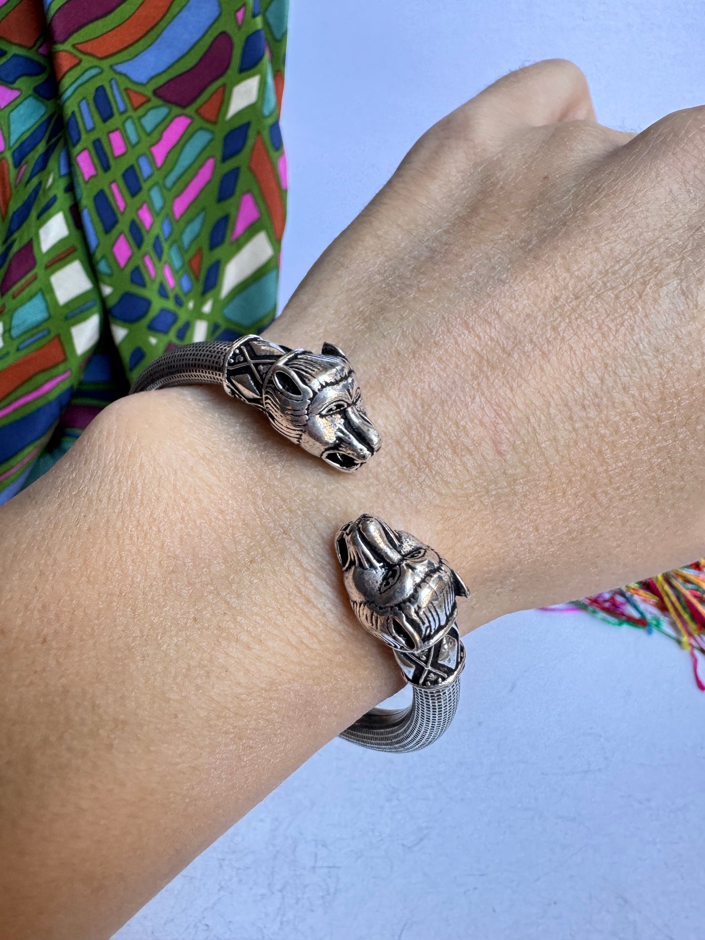 Bracciale boho argentato
