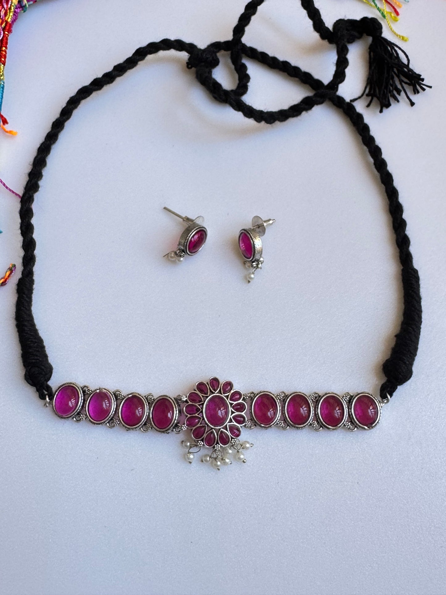 Set di Gioielli Tradizionale Indiano 12