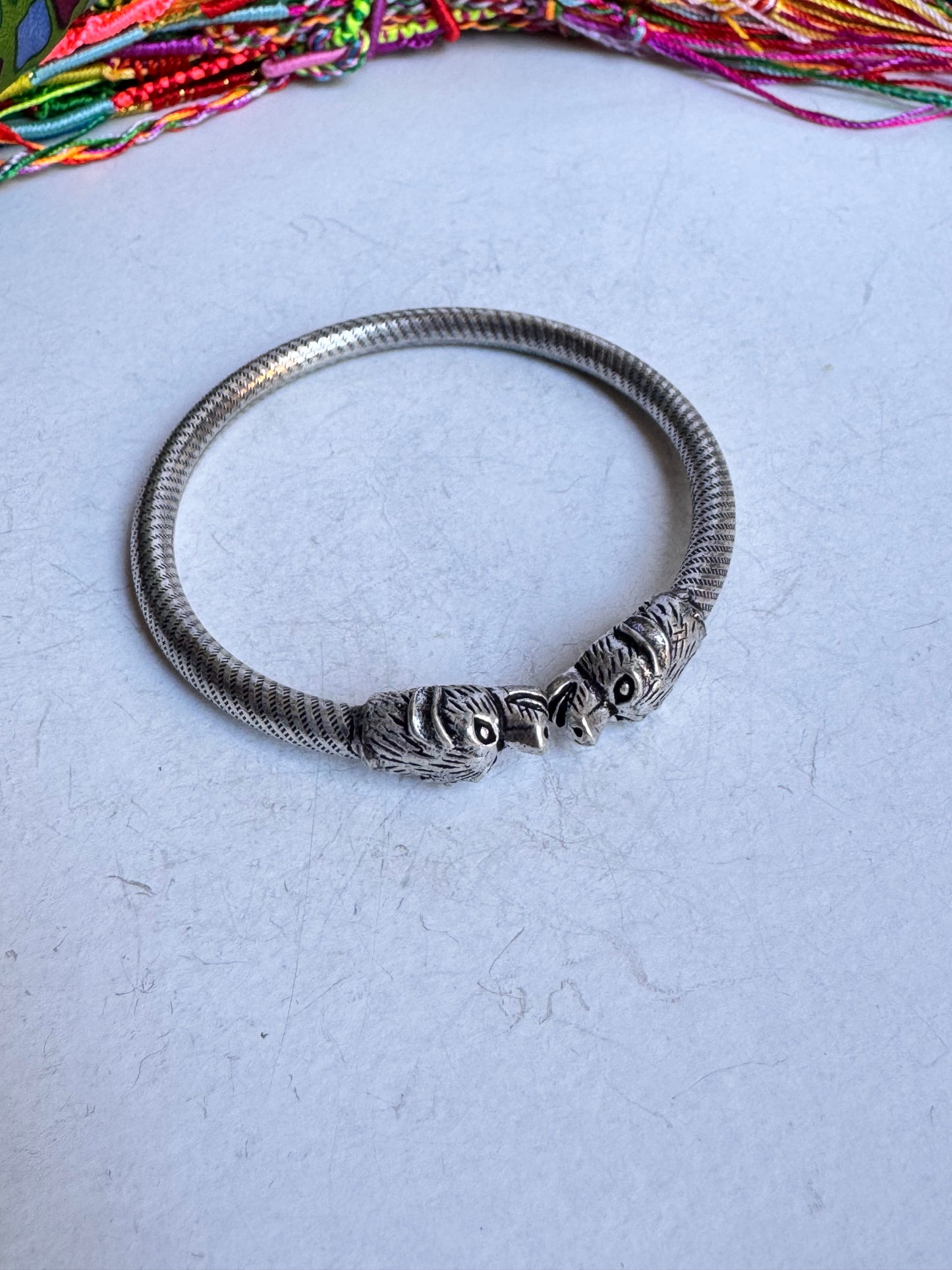 Bracciale boho argentato