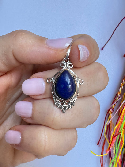 Ciondolo argento 925 Lapis V6