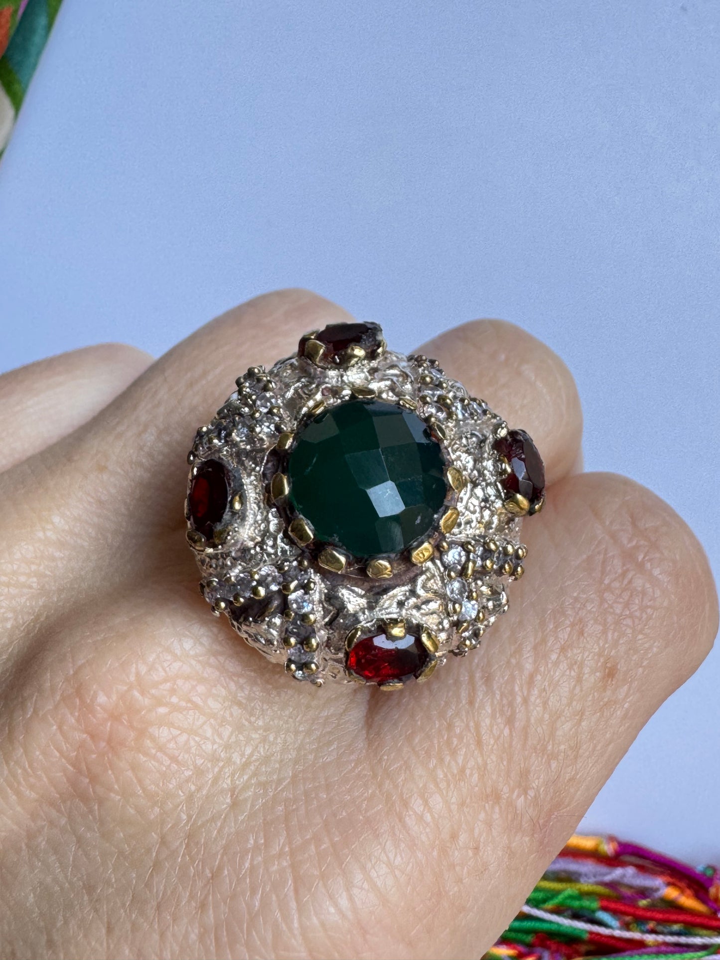 Anello design vintage misura 14