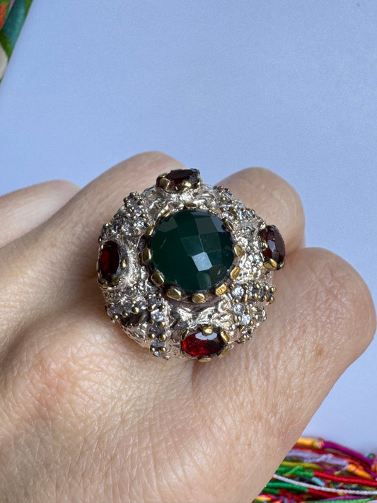 Anello design vintage misura 14