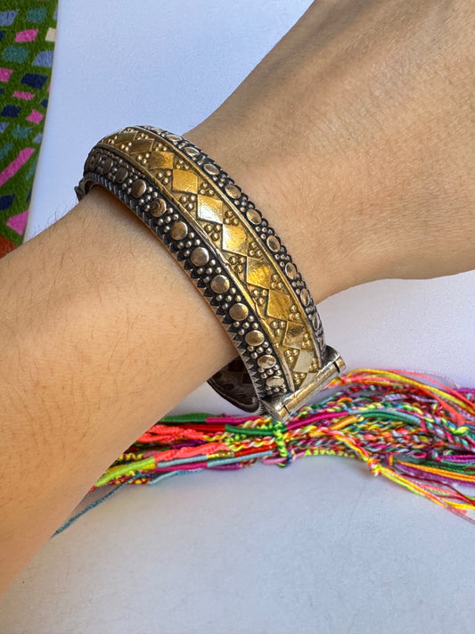 Bracciale bangle argentato