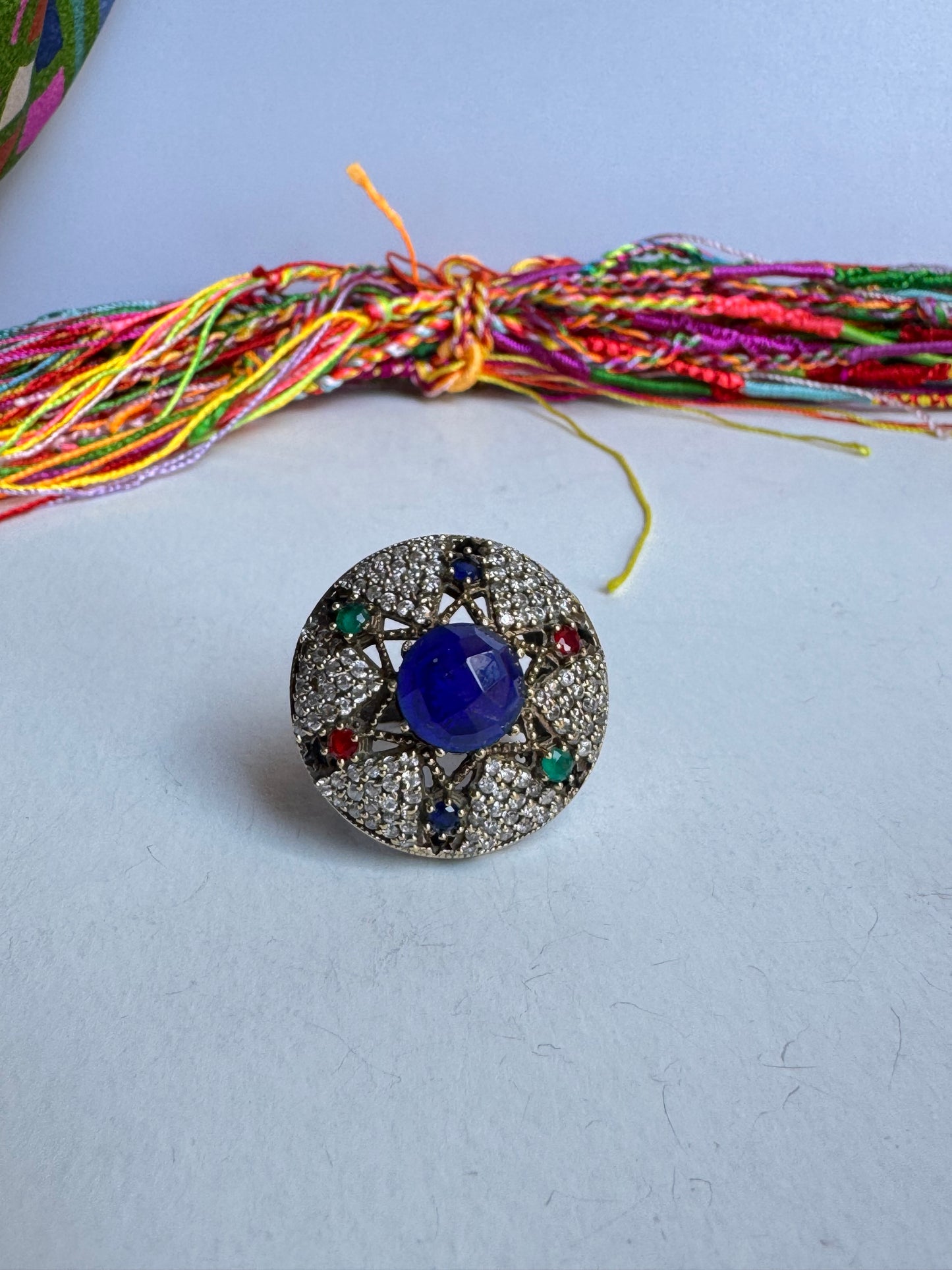 Anello design vintage misura 21