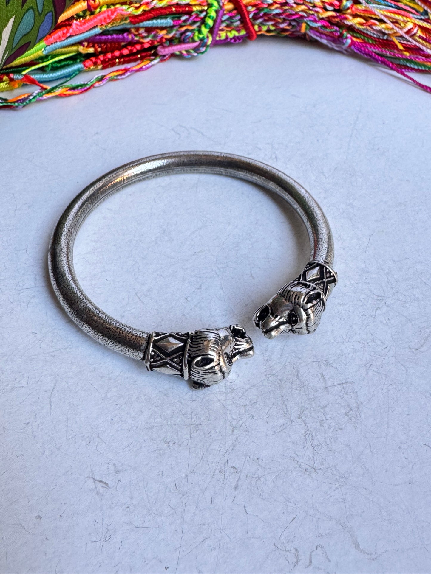 Bracciale boho argentato