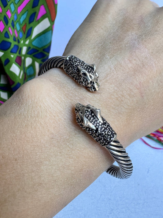 Bracciale boho argentato