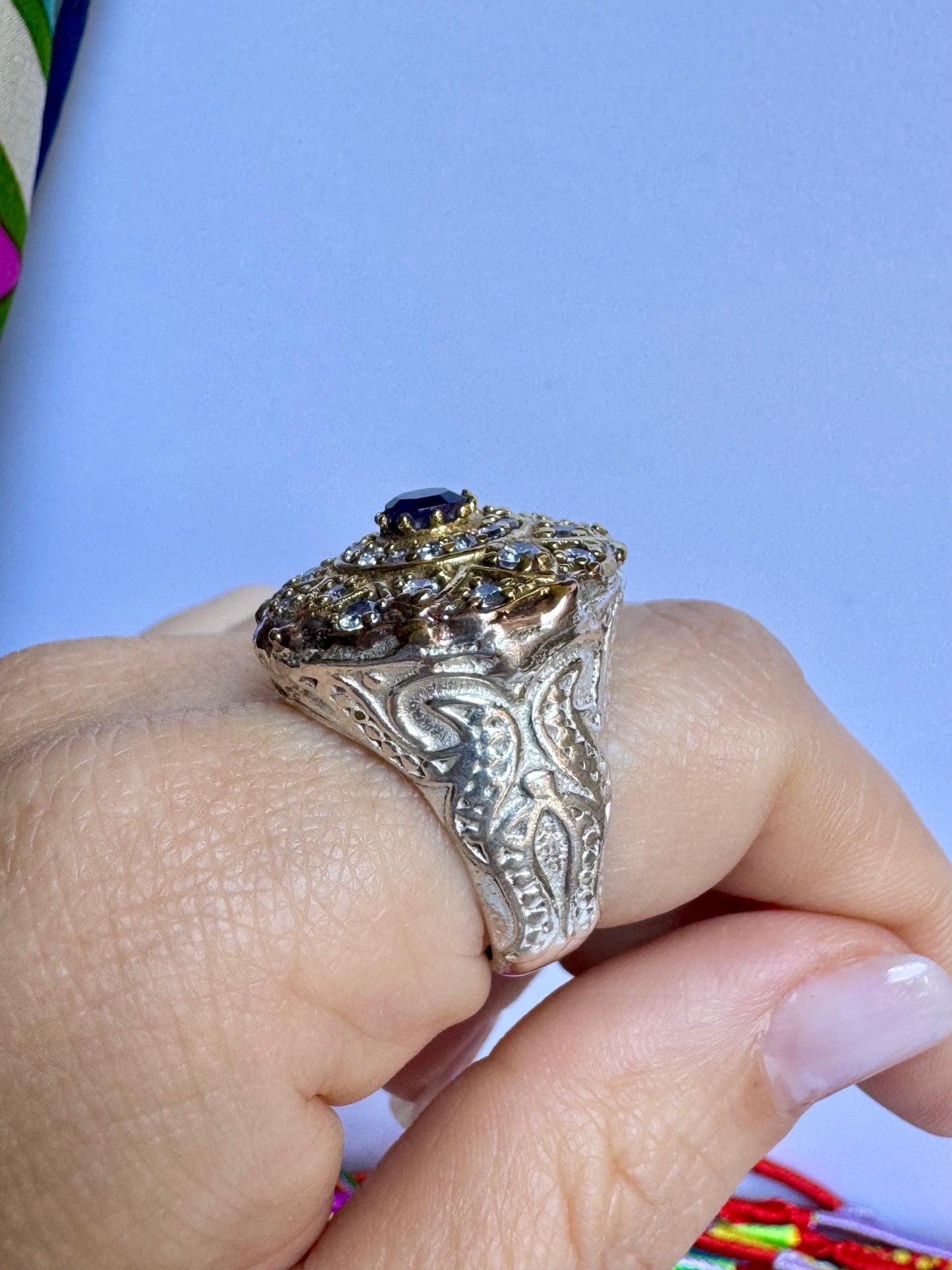 Anello design vintage misura 18/19