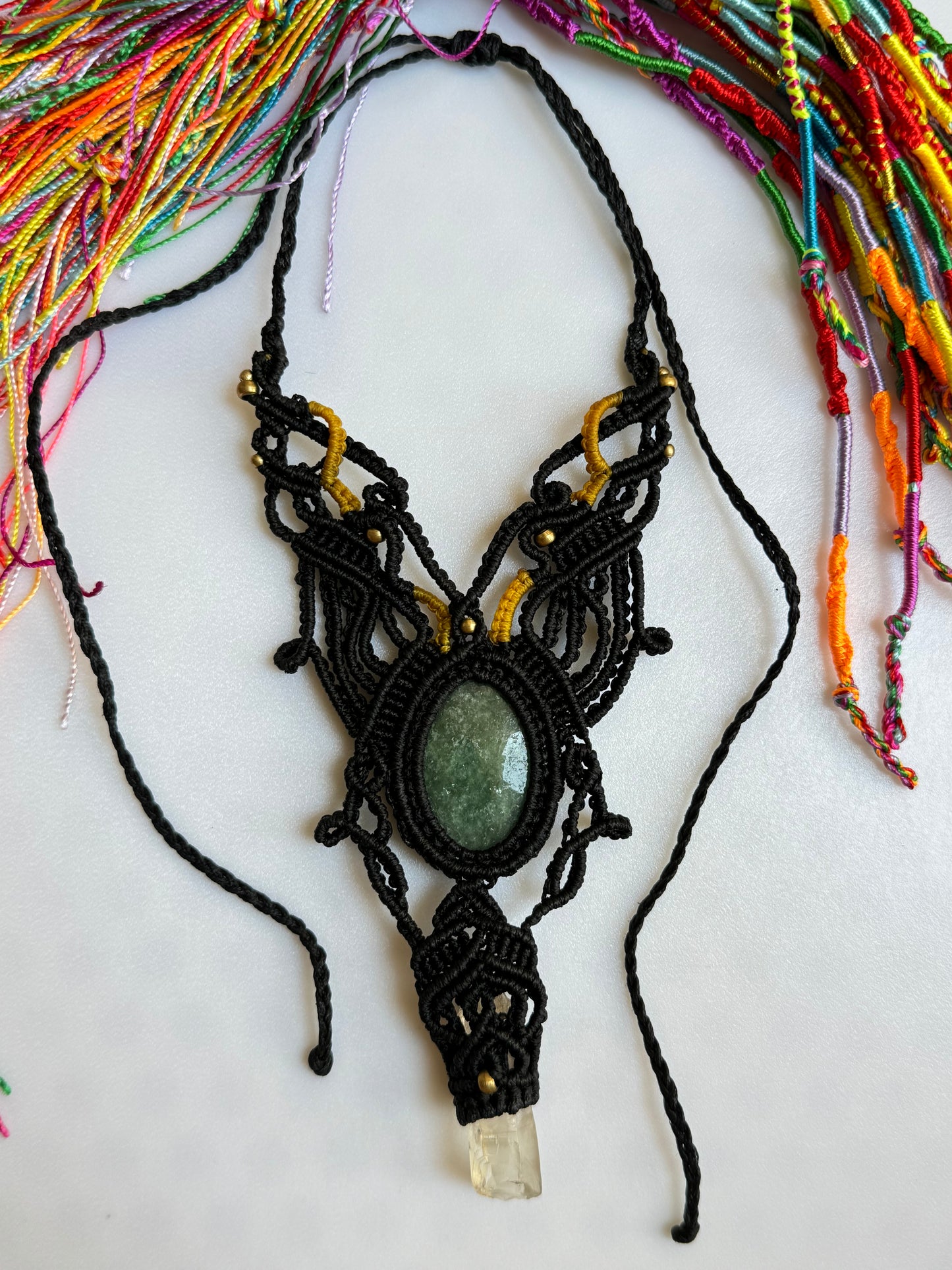 Macramé Harness Collar