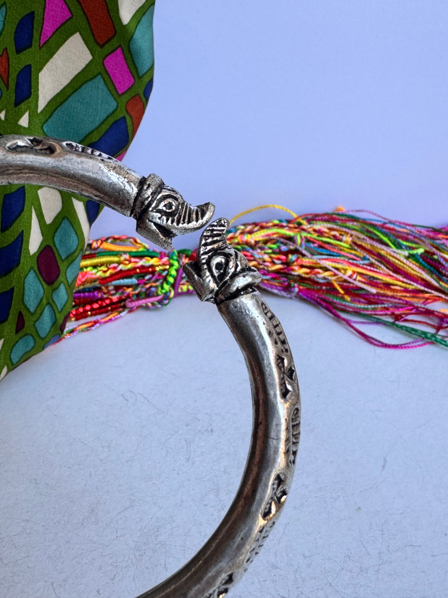 Bracciale boho argentato