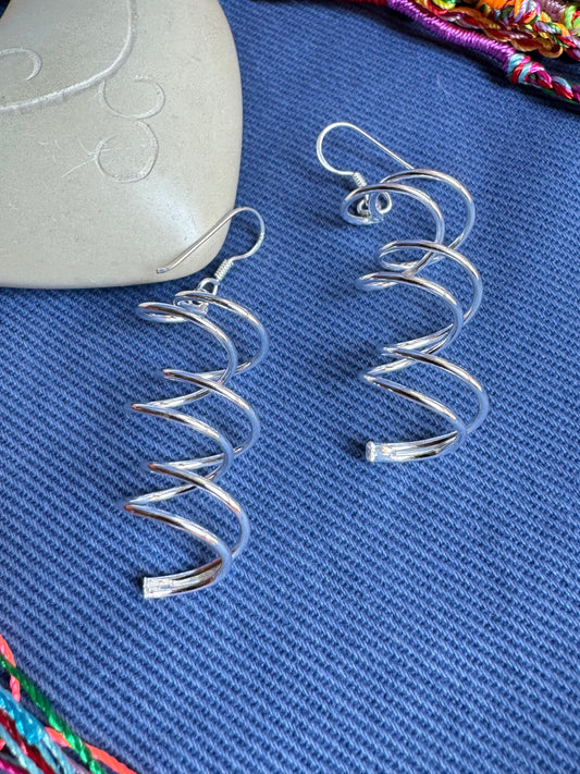 925 T4 silver earrings