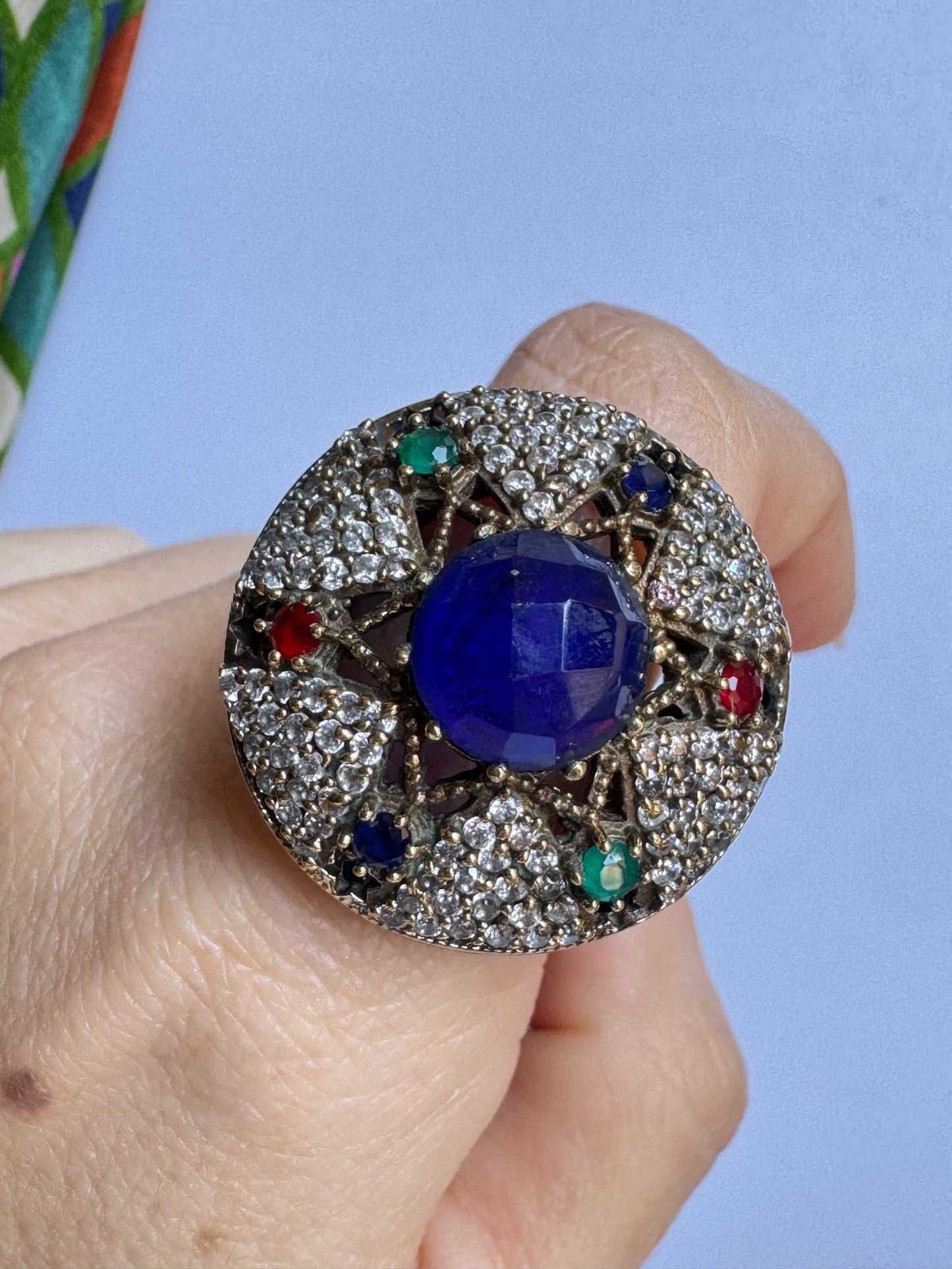 Anello design vintage misura 21
