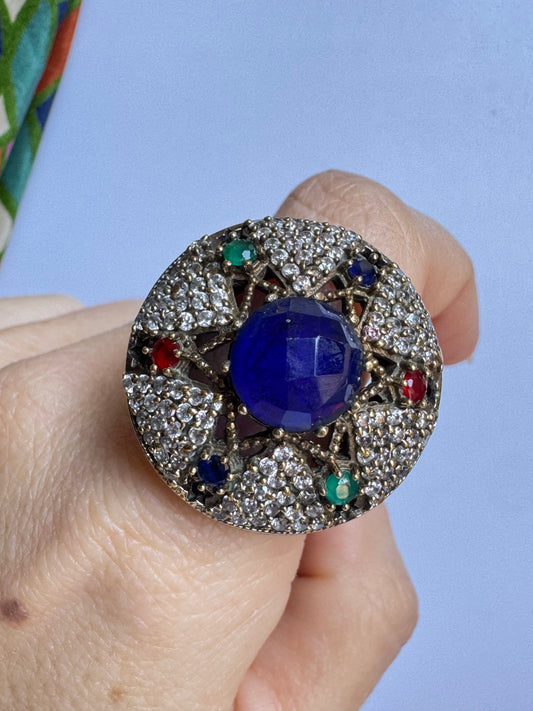 Anello design vintage misura 21