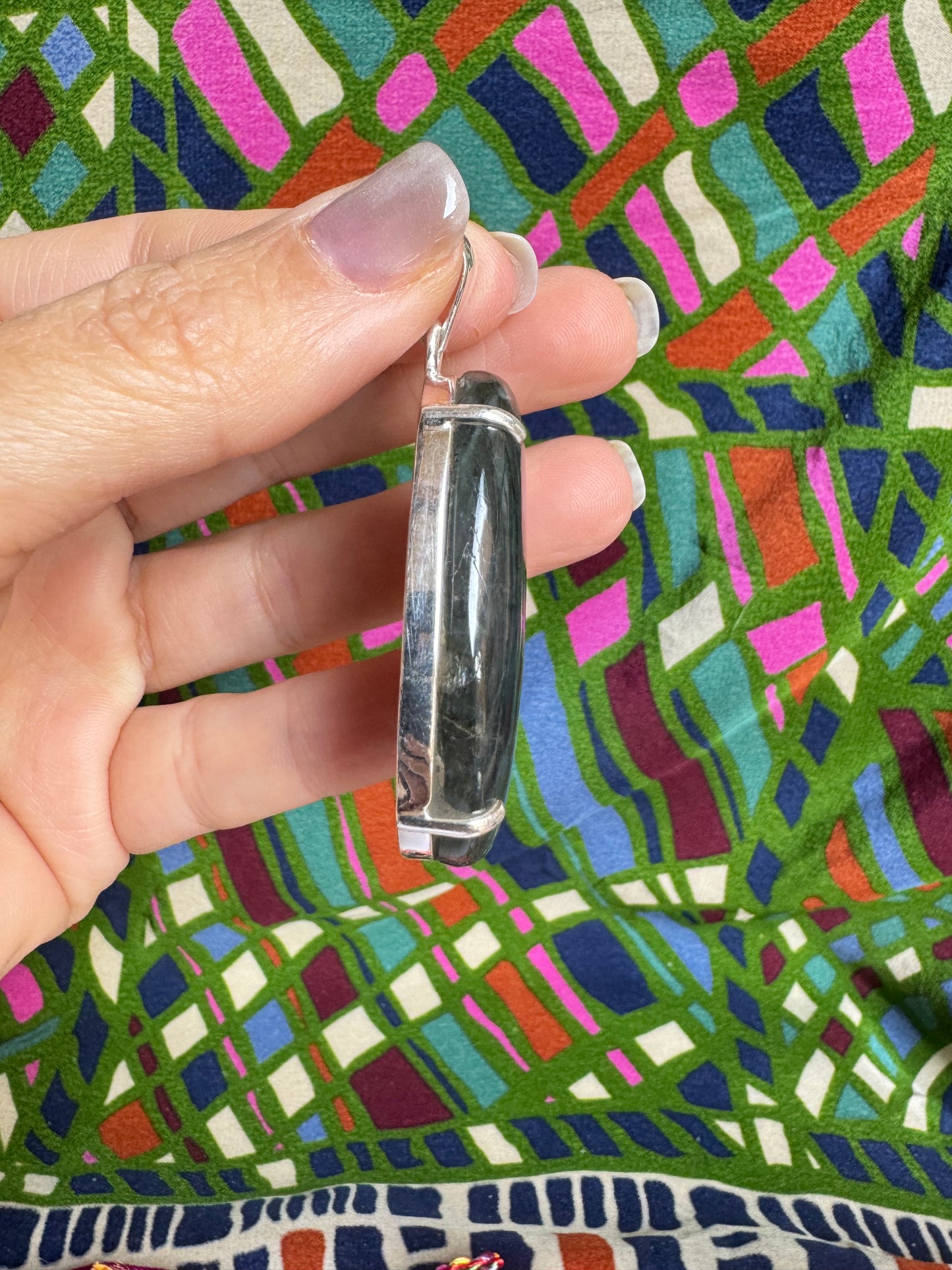 925 labradorite silver pendant